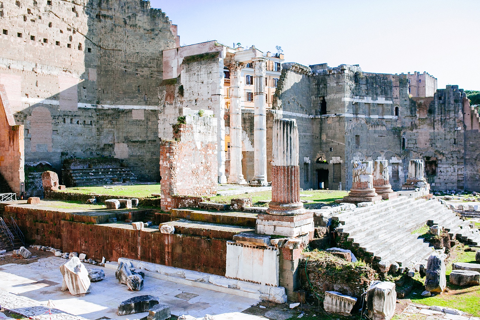 Christmas in Europe Roman Forum Colosseum Palatino