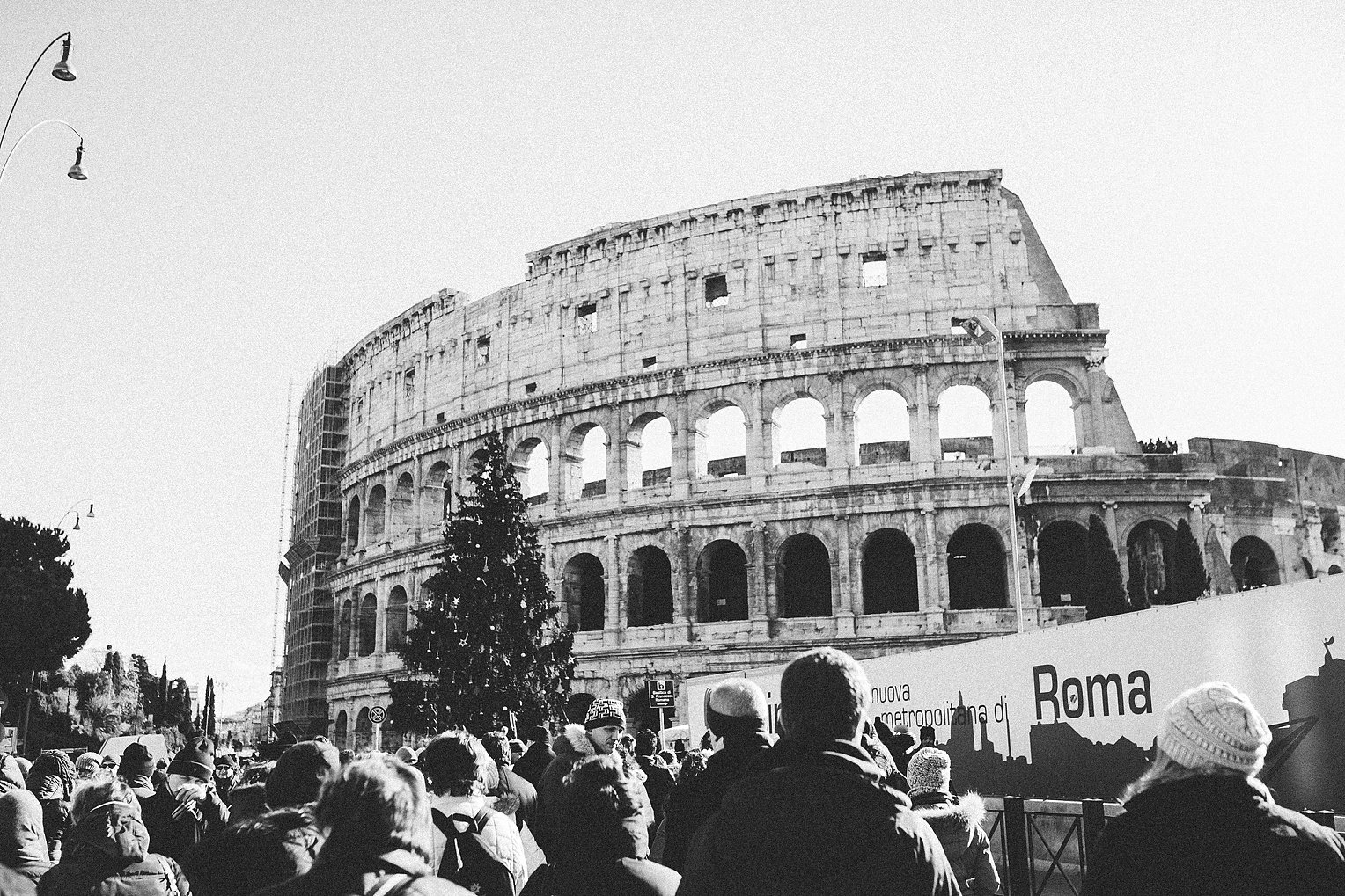 Christmas in Europe Roman Forum Colosseum Palatino