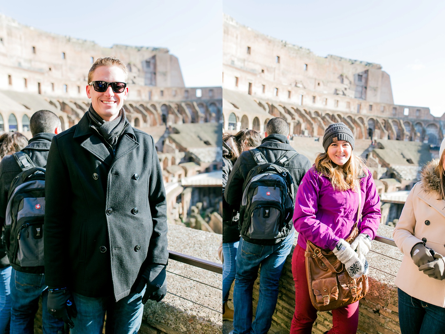 Christmas in Europe Roman Forum Colosseum Palatino