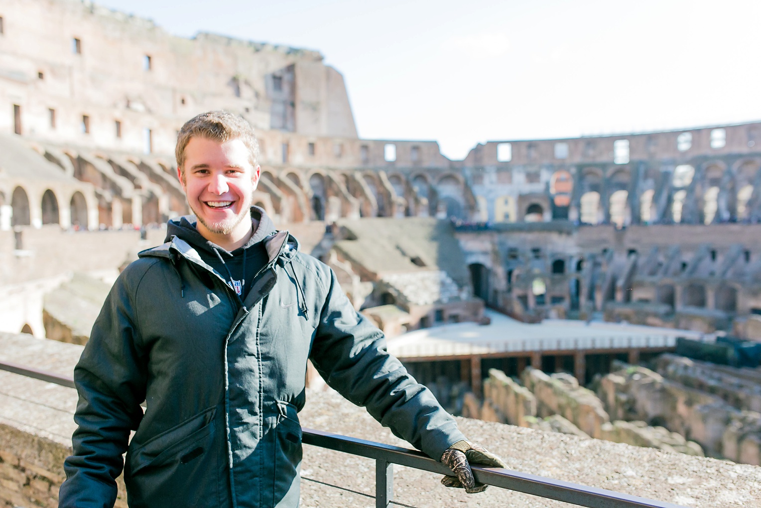 Christmas in Europe Roman Forum Colosseum Palatino