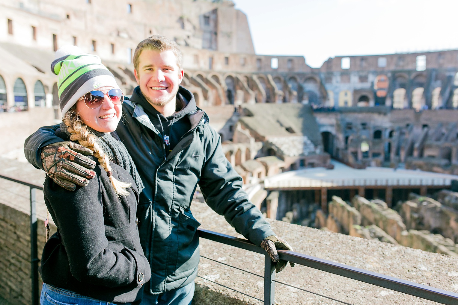 Christmas in Europe Roman Forum Colosseum Palatino