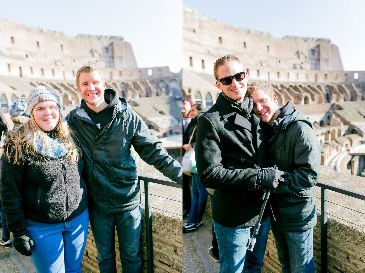 Christmas in Europe Roman Forum Colosseum Palatino