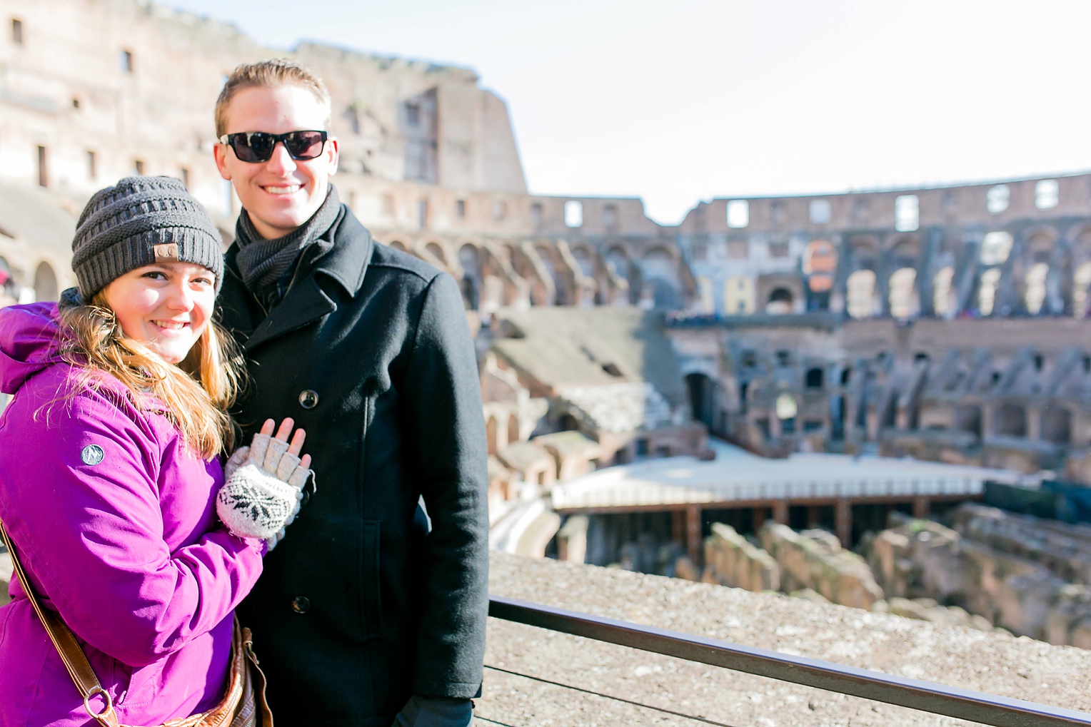 Christmas in Europe Roman Forum Colosseum Palatino