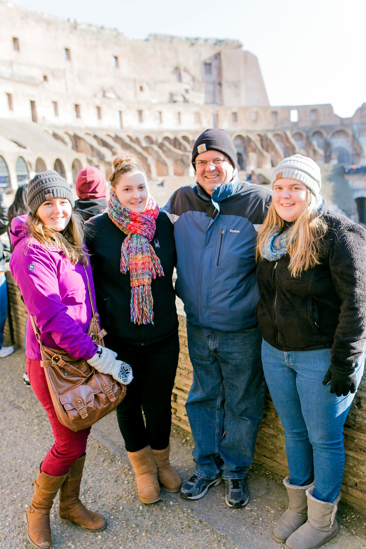 Christmas in Europe Roman Forum Colosseum Palatino