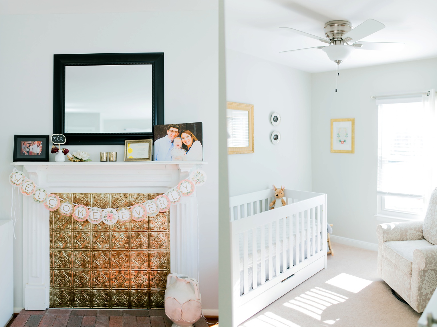 Springfield Virginia Lifestyle Photographer Nursery Newborn Portraits