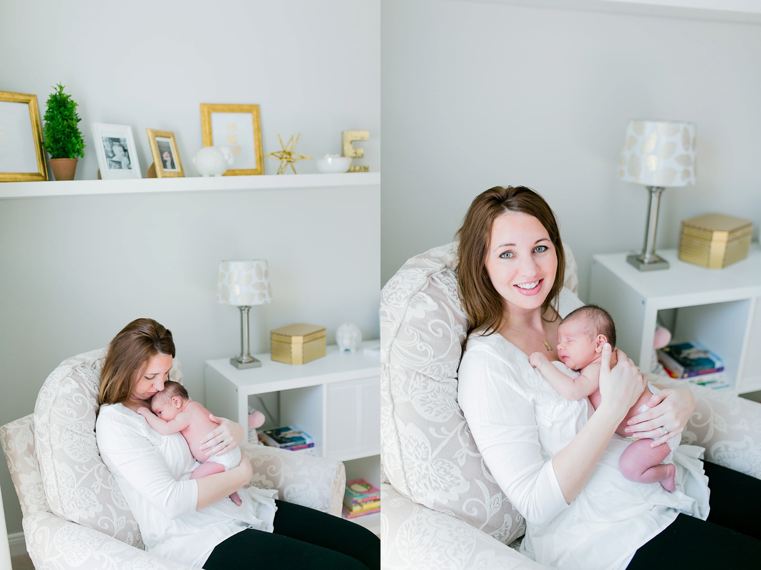 Springfield Virginia Lifestyle Photographer Nursery Newborn Portraits