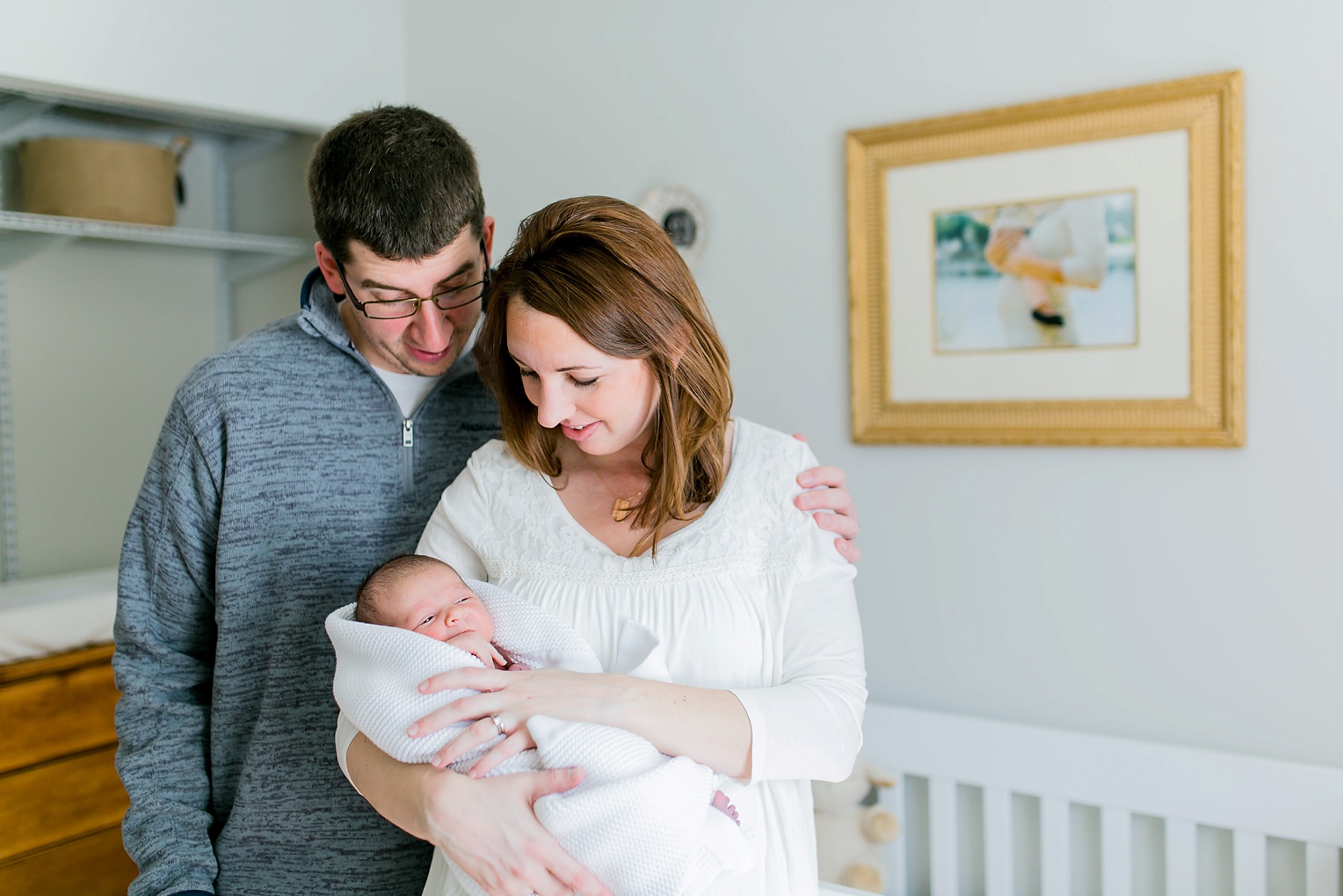 Springfield Virginia Lifestyle Photographer Nursery Newborn Portraits