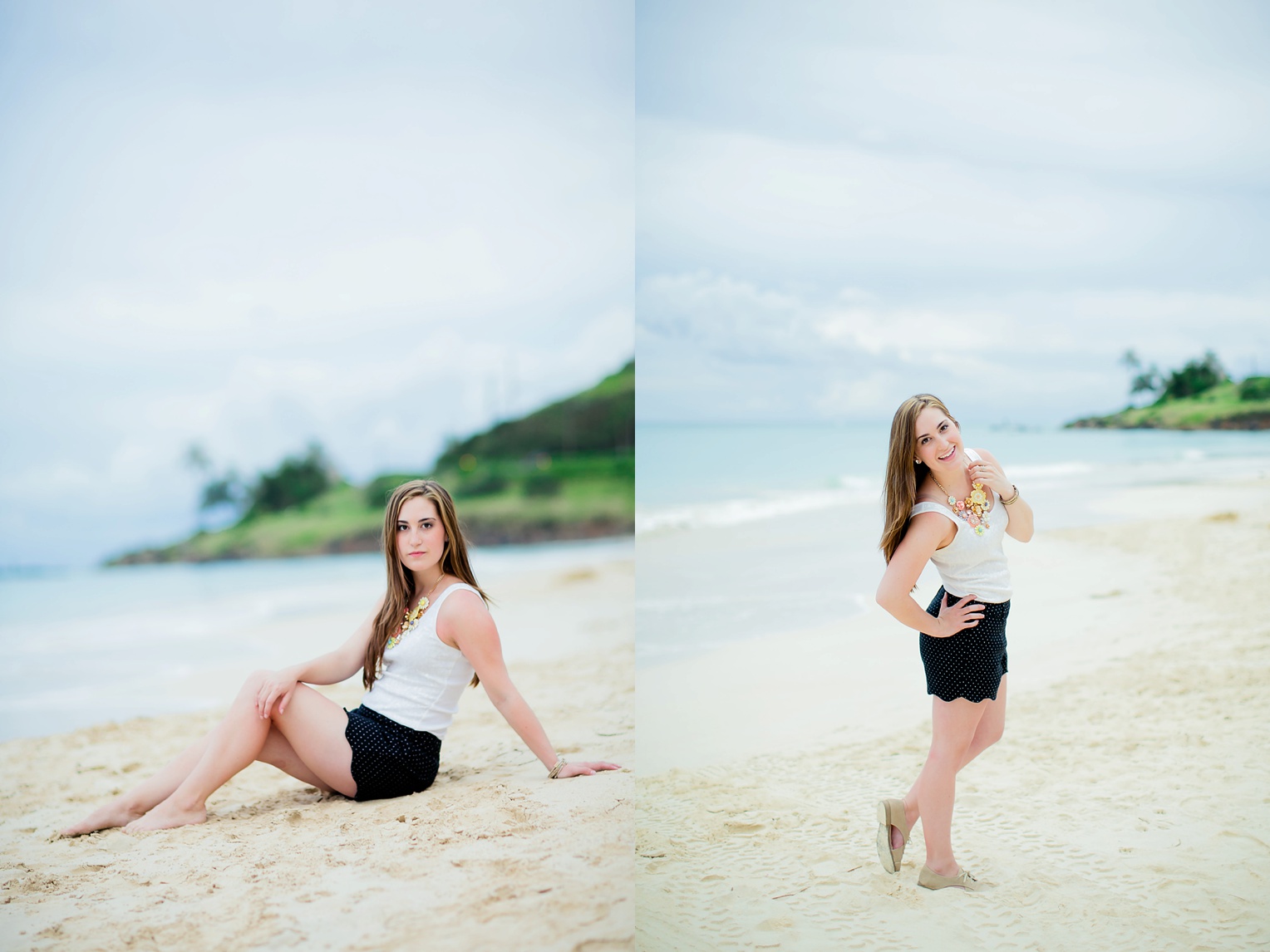 Lanikai Beach Sunset Portraits Oahu Portrait Photographer