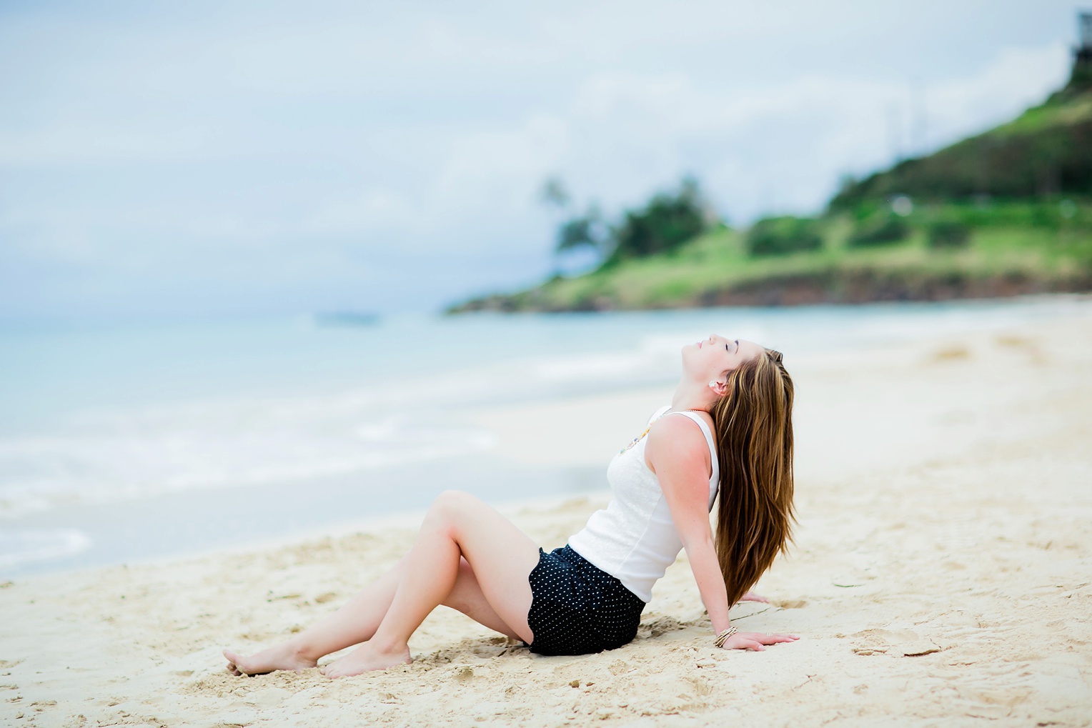 Lanikai Beach Sunset Portraits Oahu Portrait Photographer