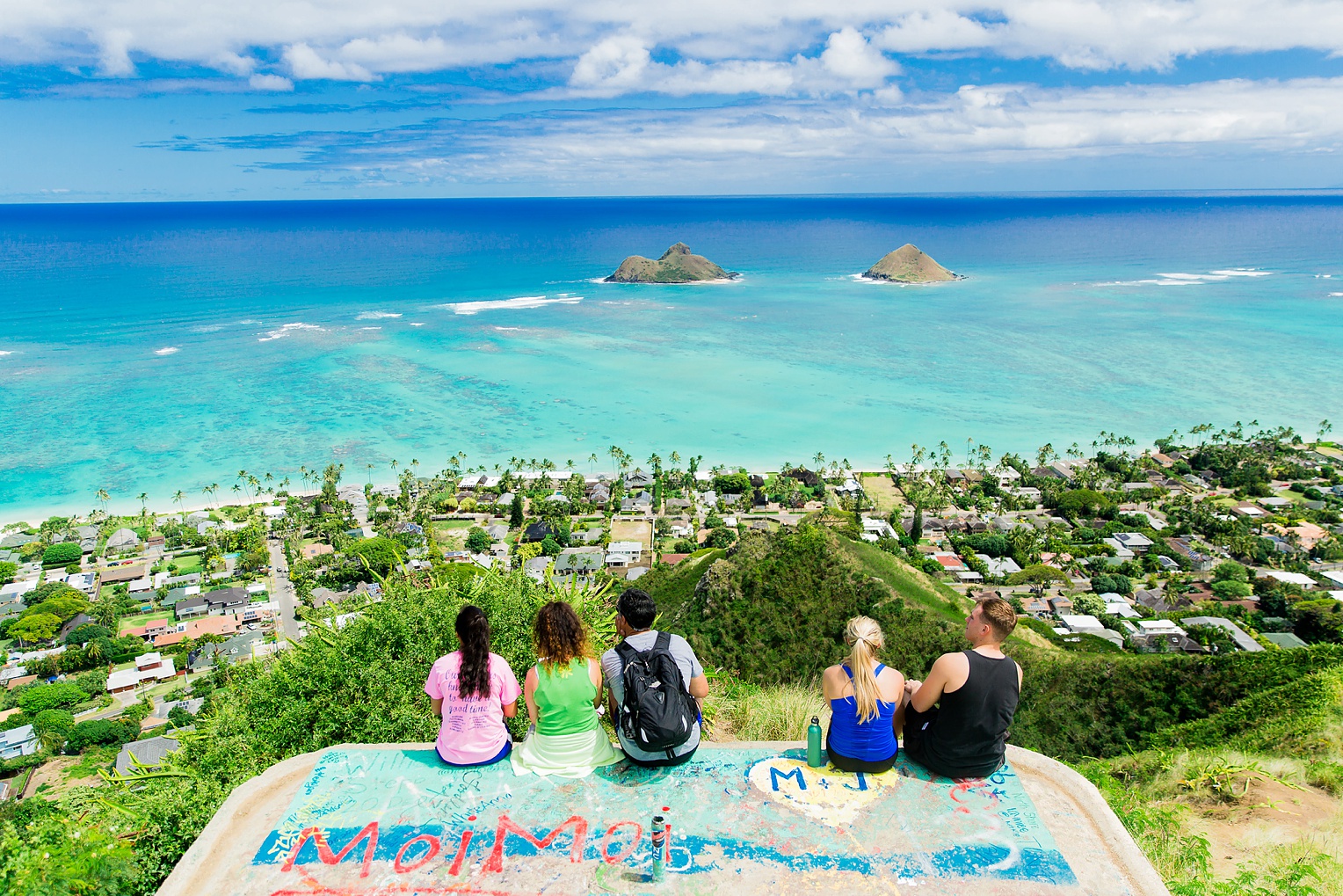 Oahu Hawaii Lanikai Pillboxes