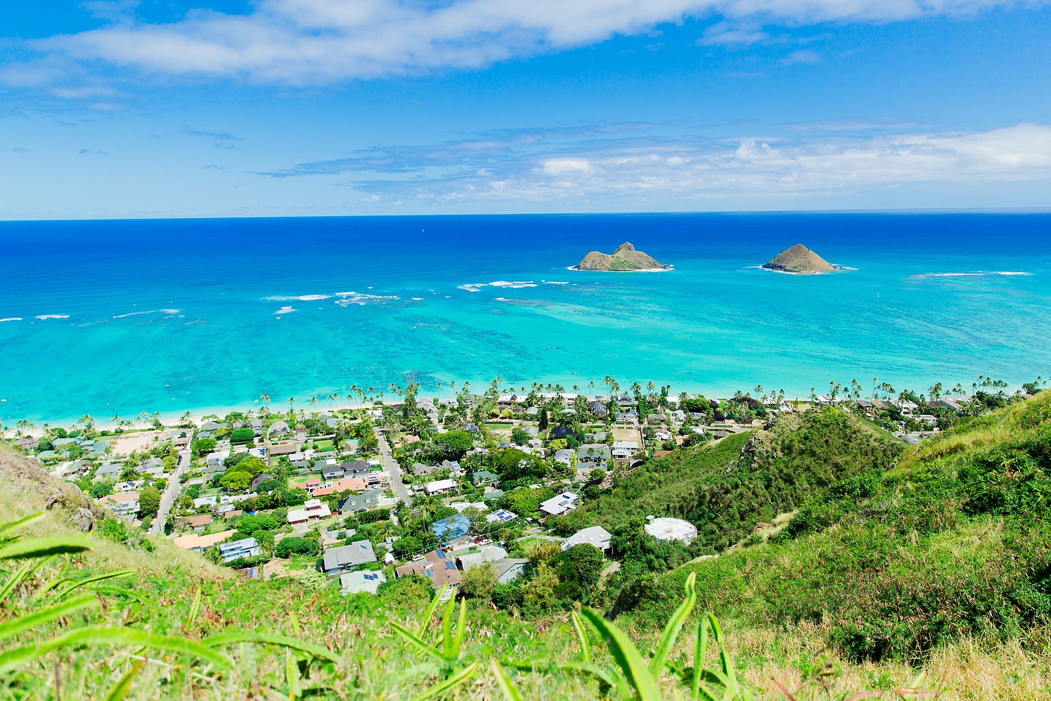 Oahu Hawaii Lanikai Pillboxes