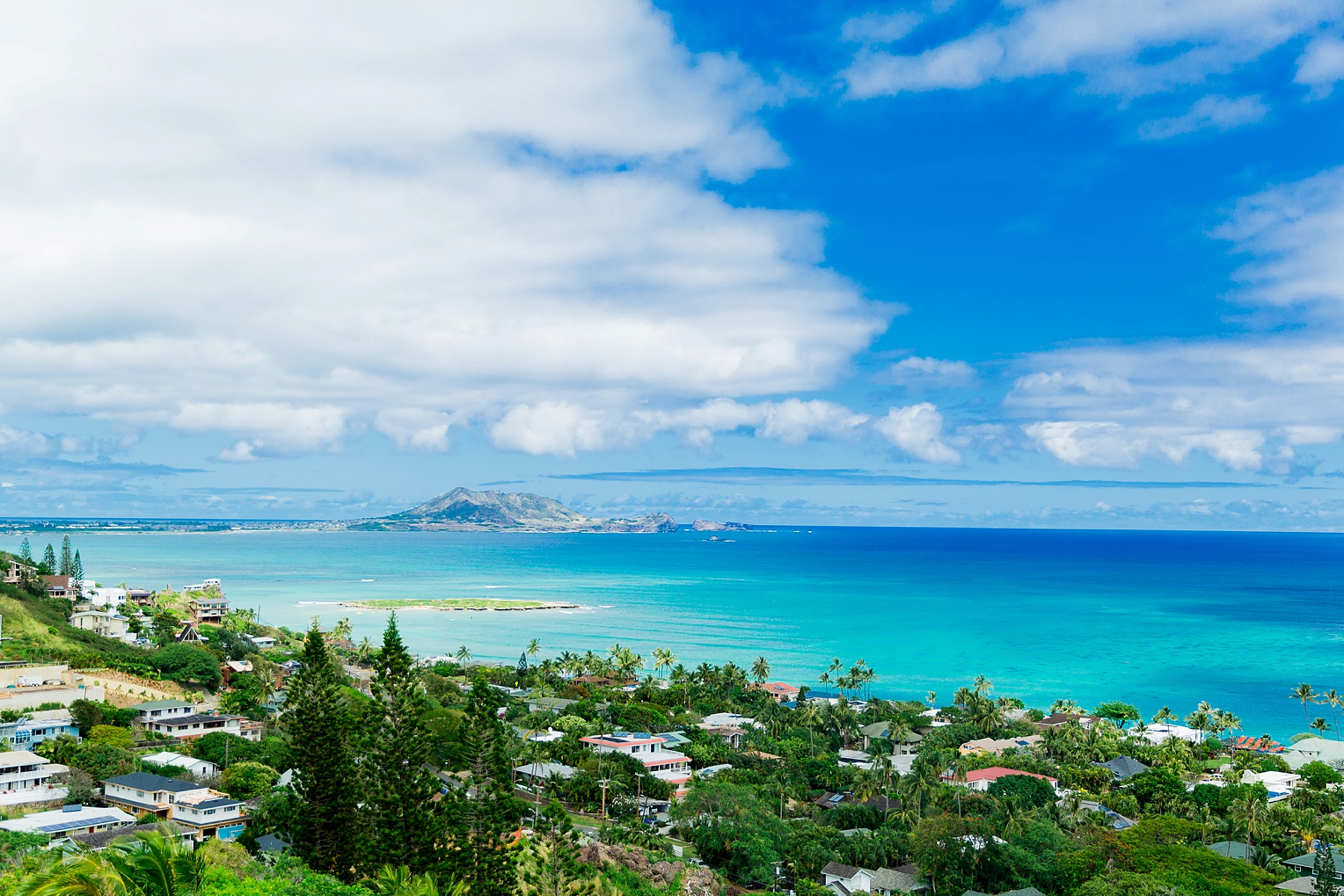 Oahu Hawaii Lanikai Pillboxes