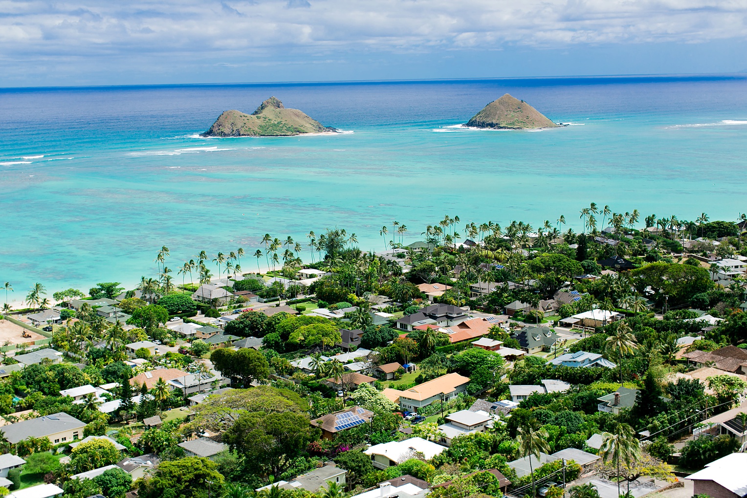 Oahu Hawaii Lanikai Pillboxes