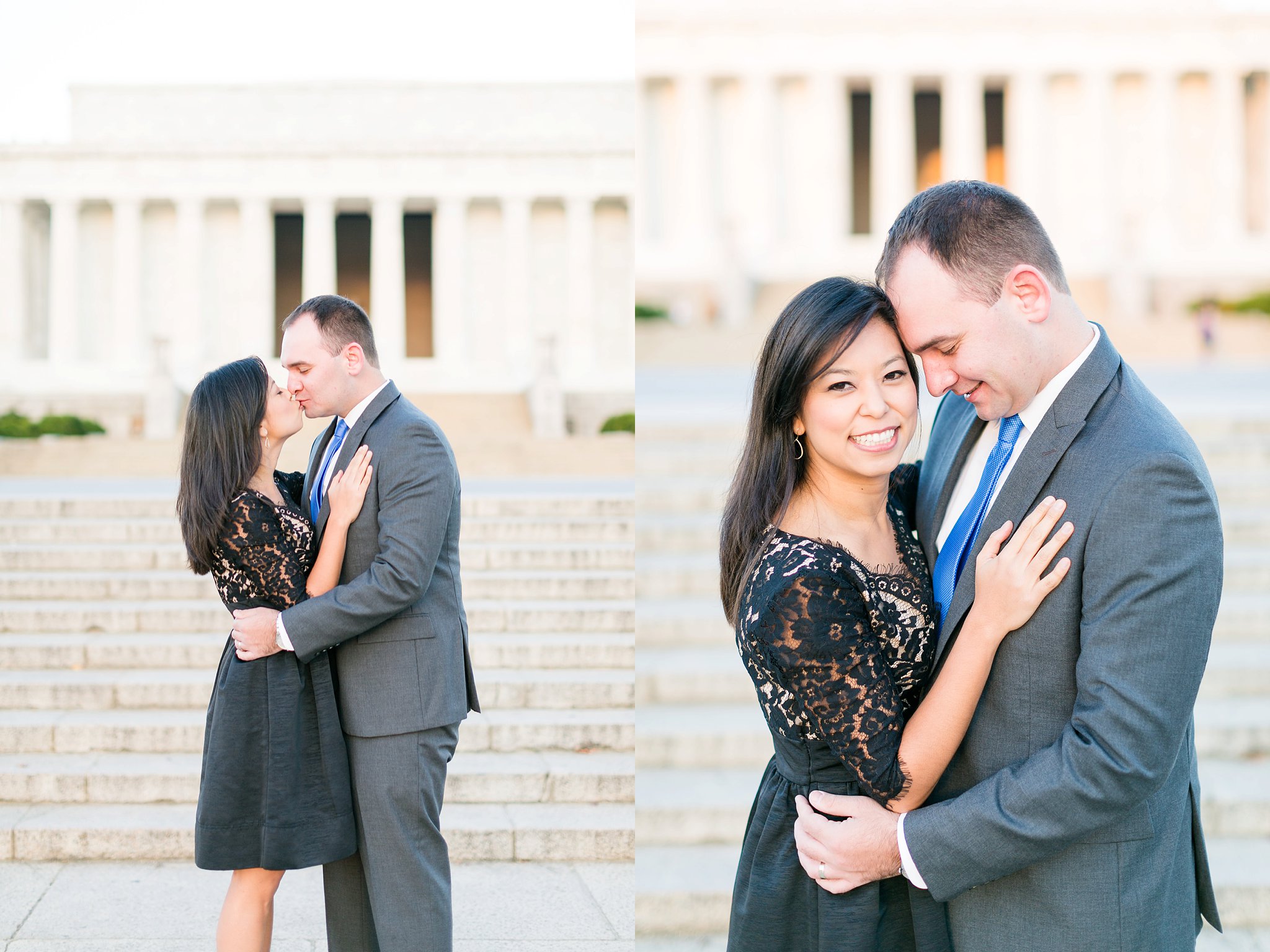 Washington DC Anniversary Photographer Lincoln Memorial Sunrise Shoot Angela & Dan-12.jpg