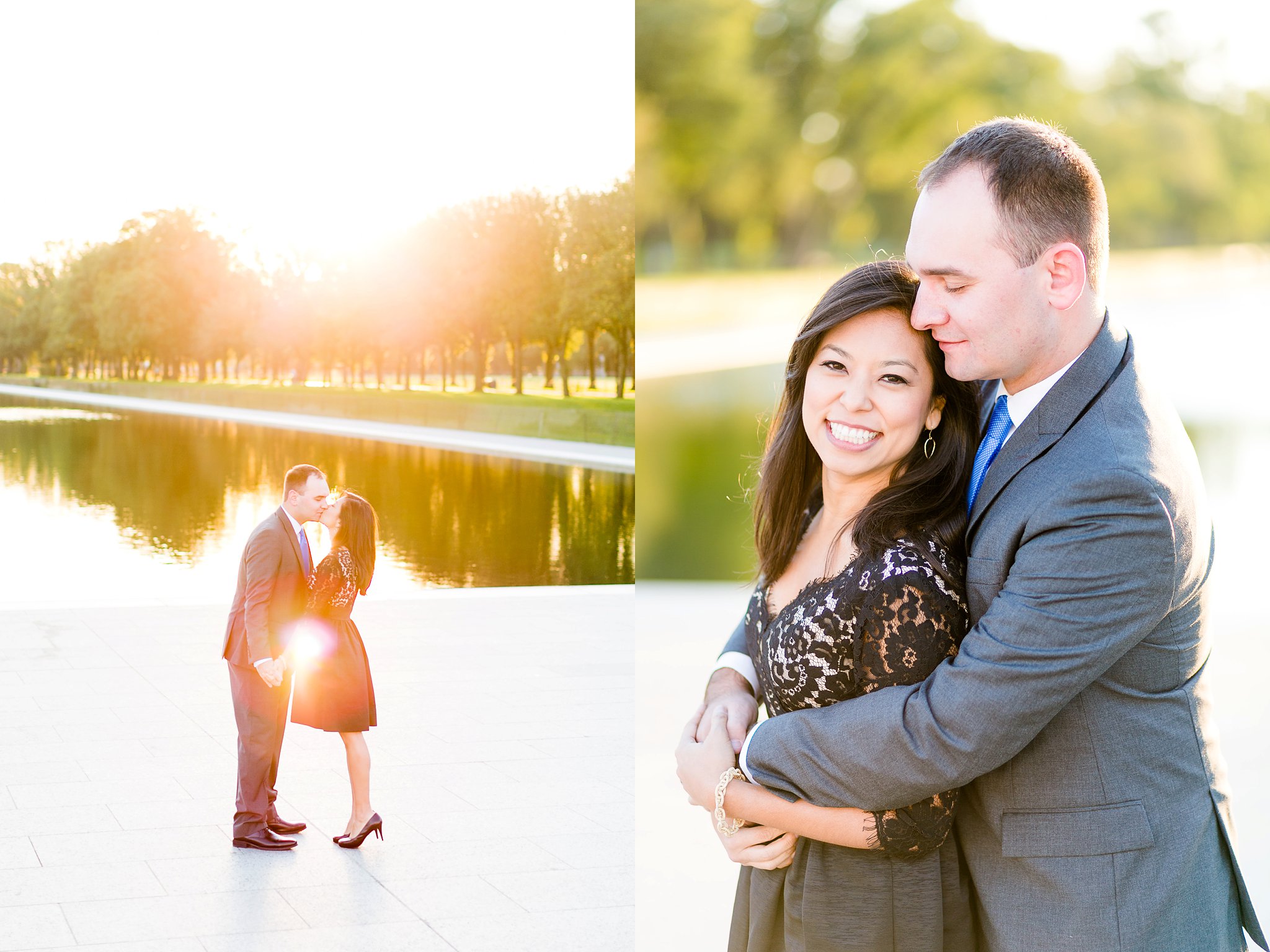 Washington DC Anniversary Photographer Lincoln Memorial Sunrise Shoot Angela & Dan-27.jpg