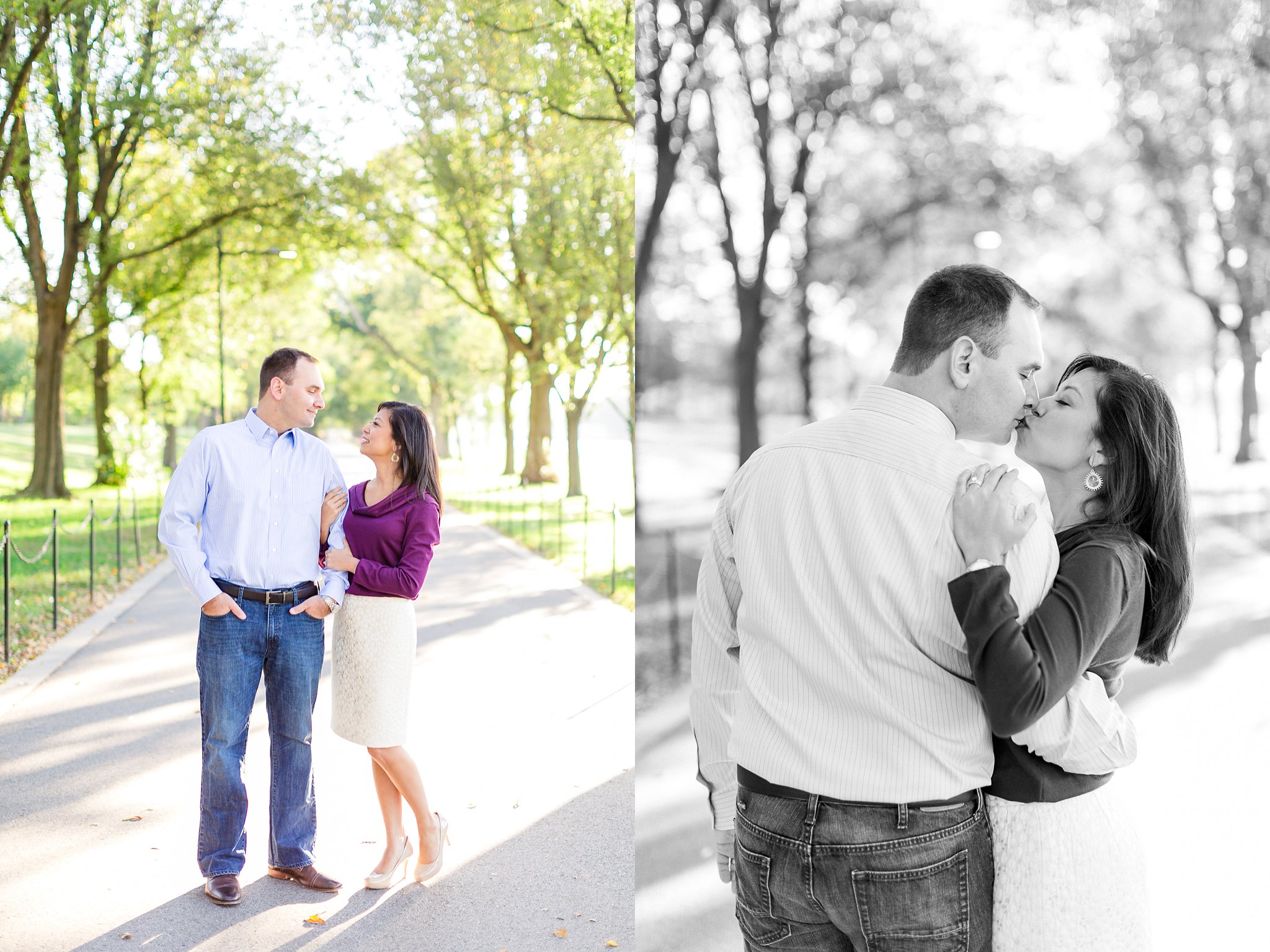 Washington DC Anniversary Photographer Lincoln Memorial Sunrise Shoot Angela & Dan-82.jpg