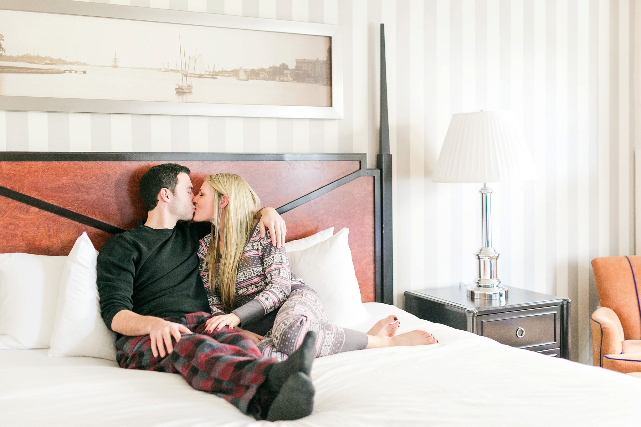 National Harbor Engagement Photos Gaylord Christmas Engagement Session Megan Kelsey Photography Heather & Matt