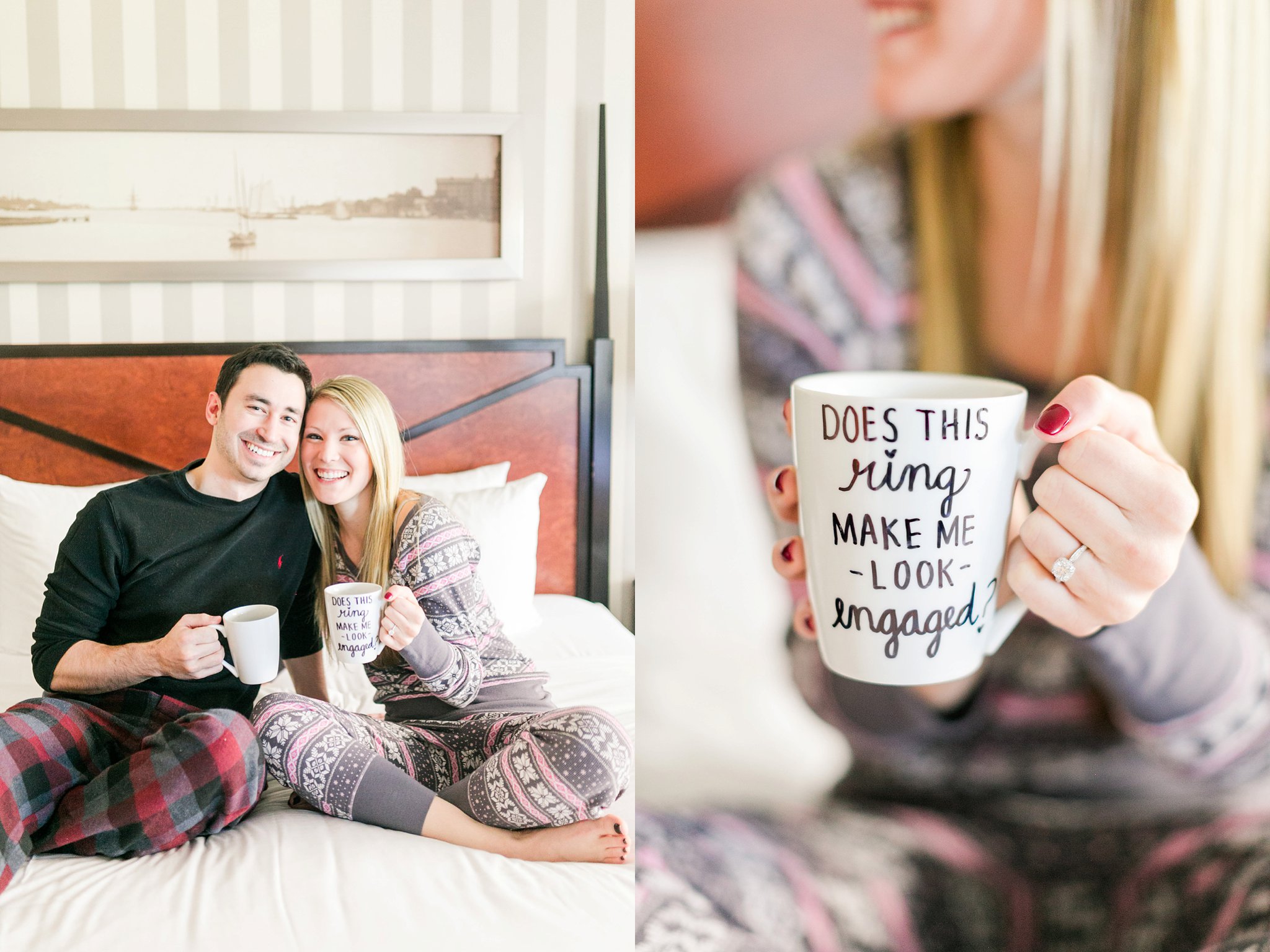 National Harbor Engagement Photos Gaylord Christmas Engagement Session Megan Kelsey Photography Heather & Matt