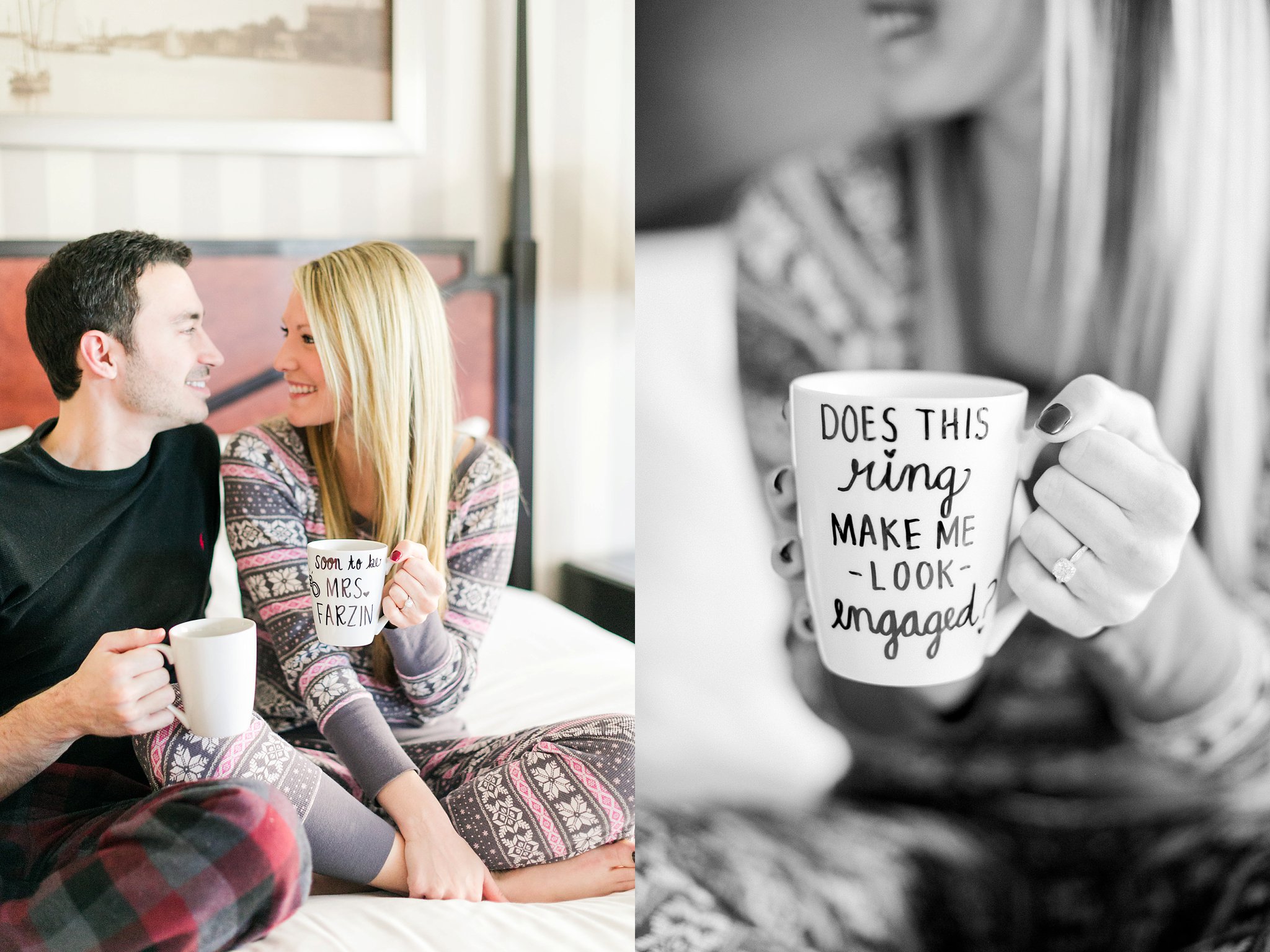 National Harbor Engagement Photos Gaylord Christmas Engagement Session Megan Kelsey Photography Heather & Matt