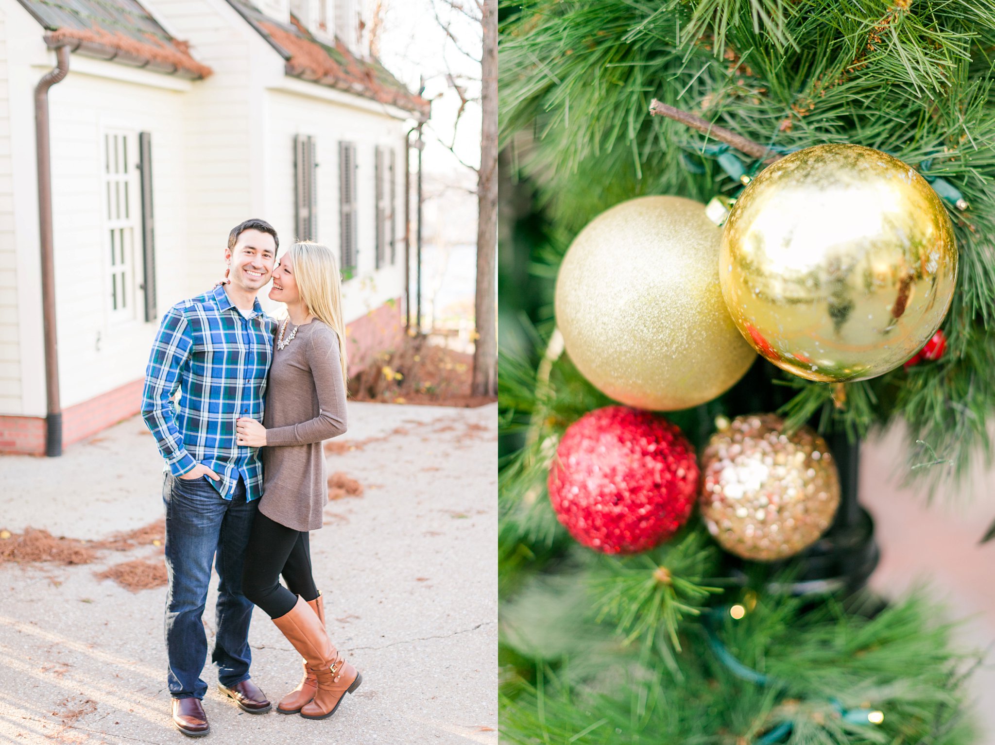 National Harbor Engagement Photos Gaylord Christmas Engagement Session Megan Kelsey Photography Heather & Matt