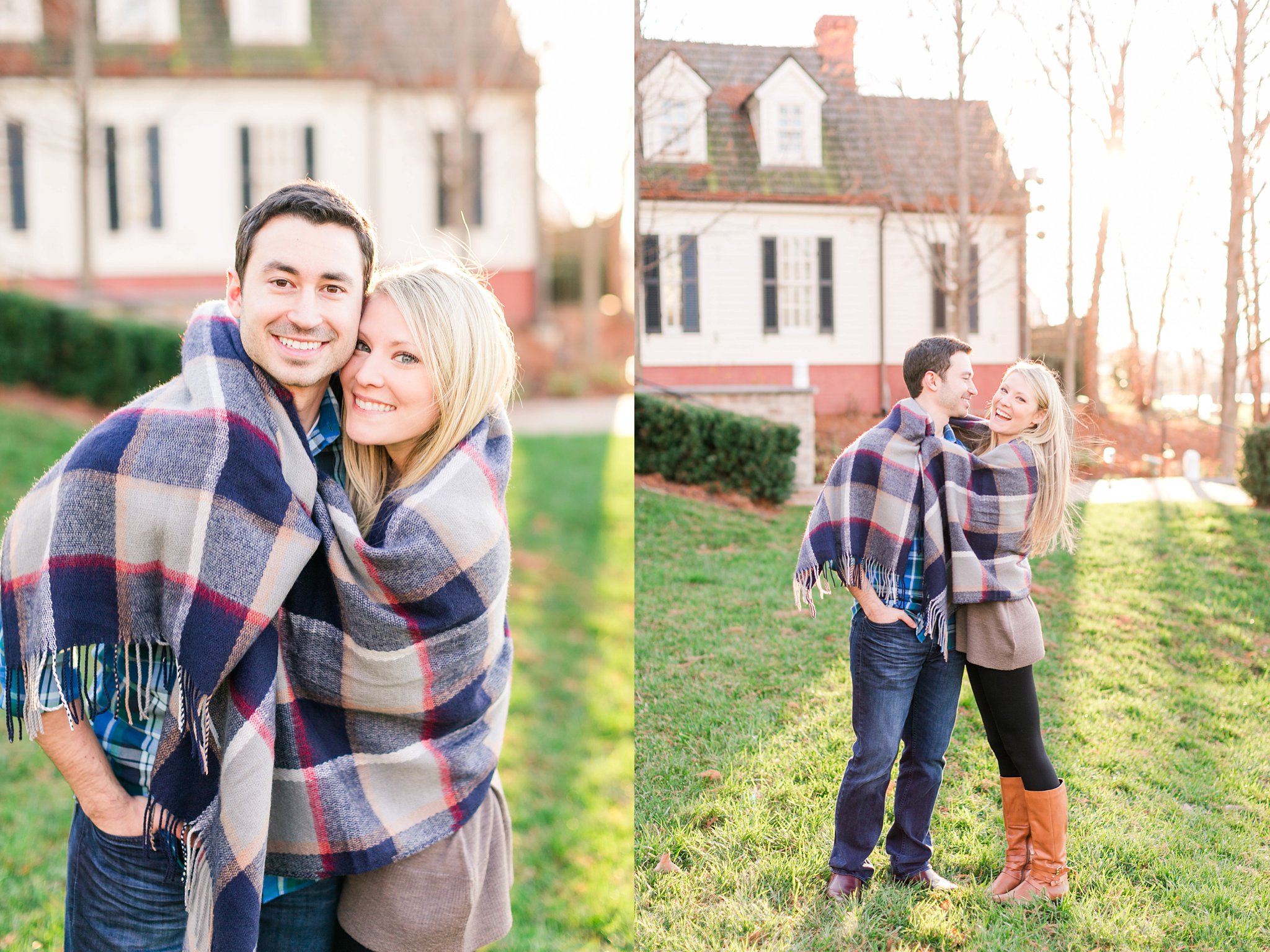 National Harbor Engagement Photos Gaylord Christmas Engagement Session Megan Kelsey Photography Heather & Matt