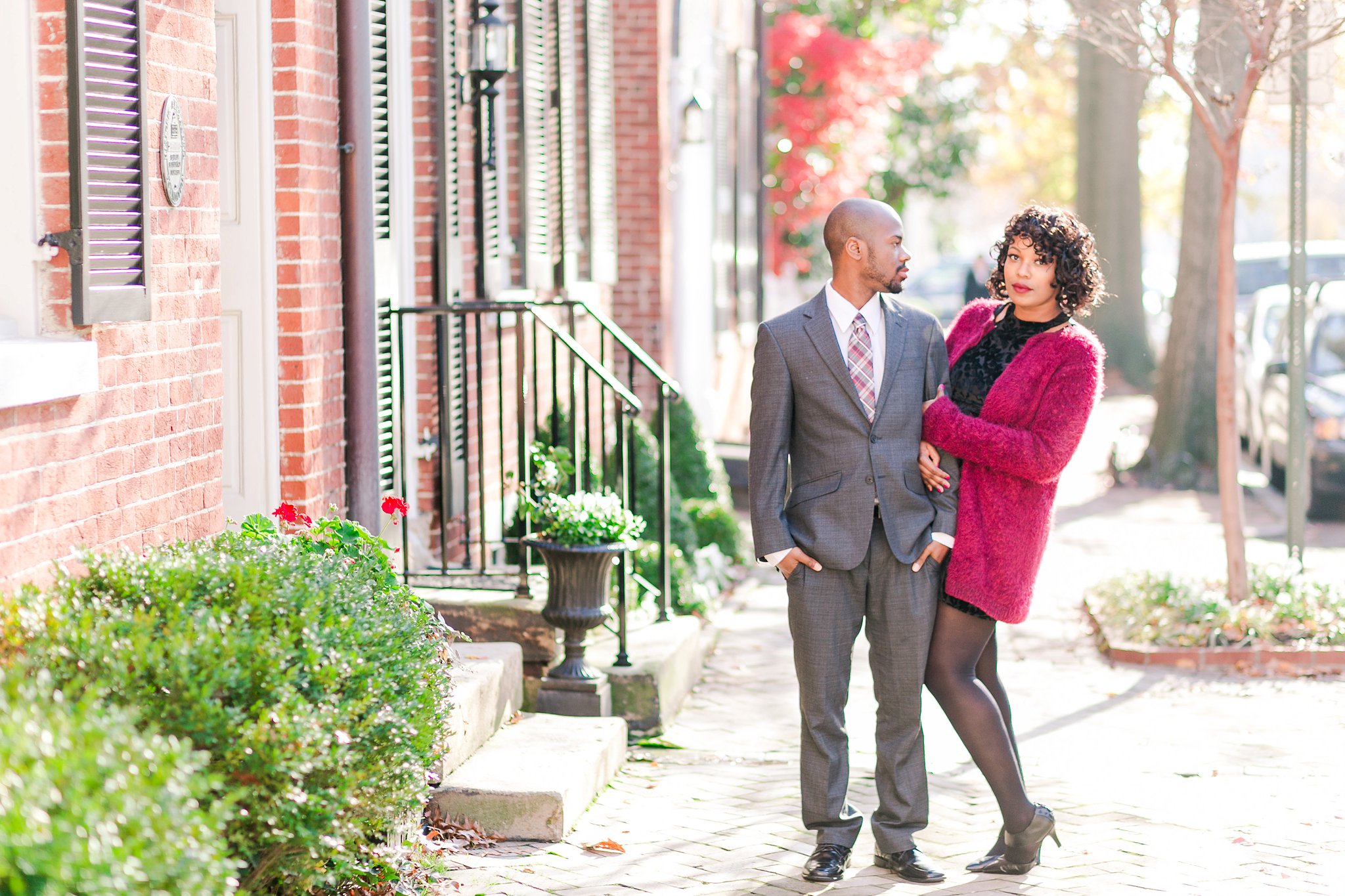 Old Town Alexandria Engagement Photos Northern Virginia Wedding Photographer Megan Kelsey Photography