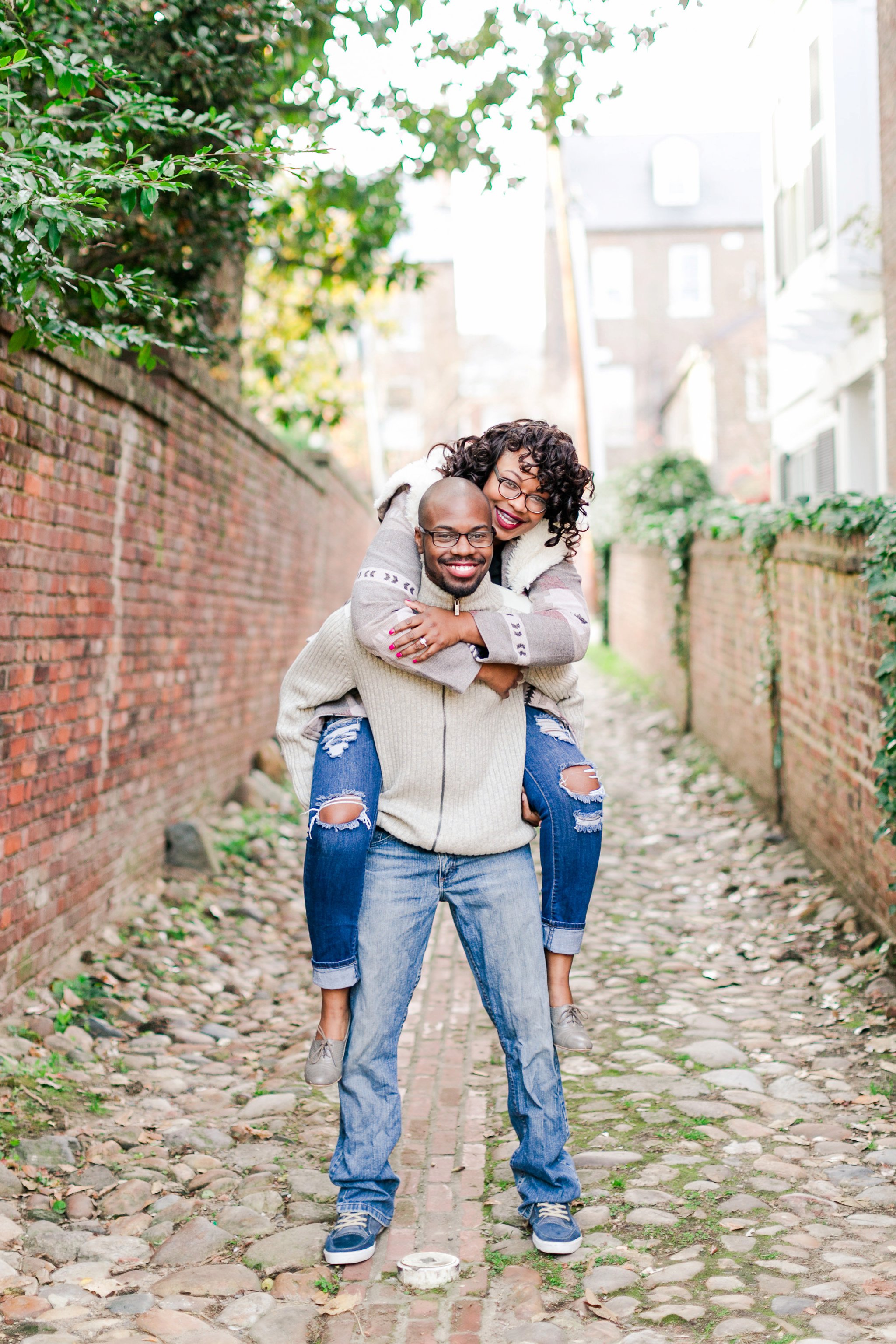 Old Town Alexandria Engagement Photos Northern Virginia Wedding Photographer Megan Kelsey Photography