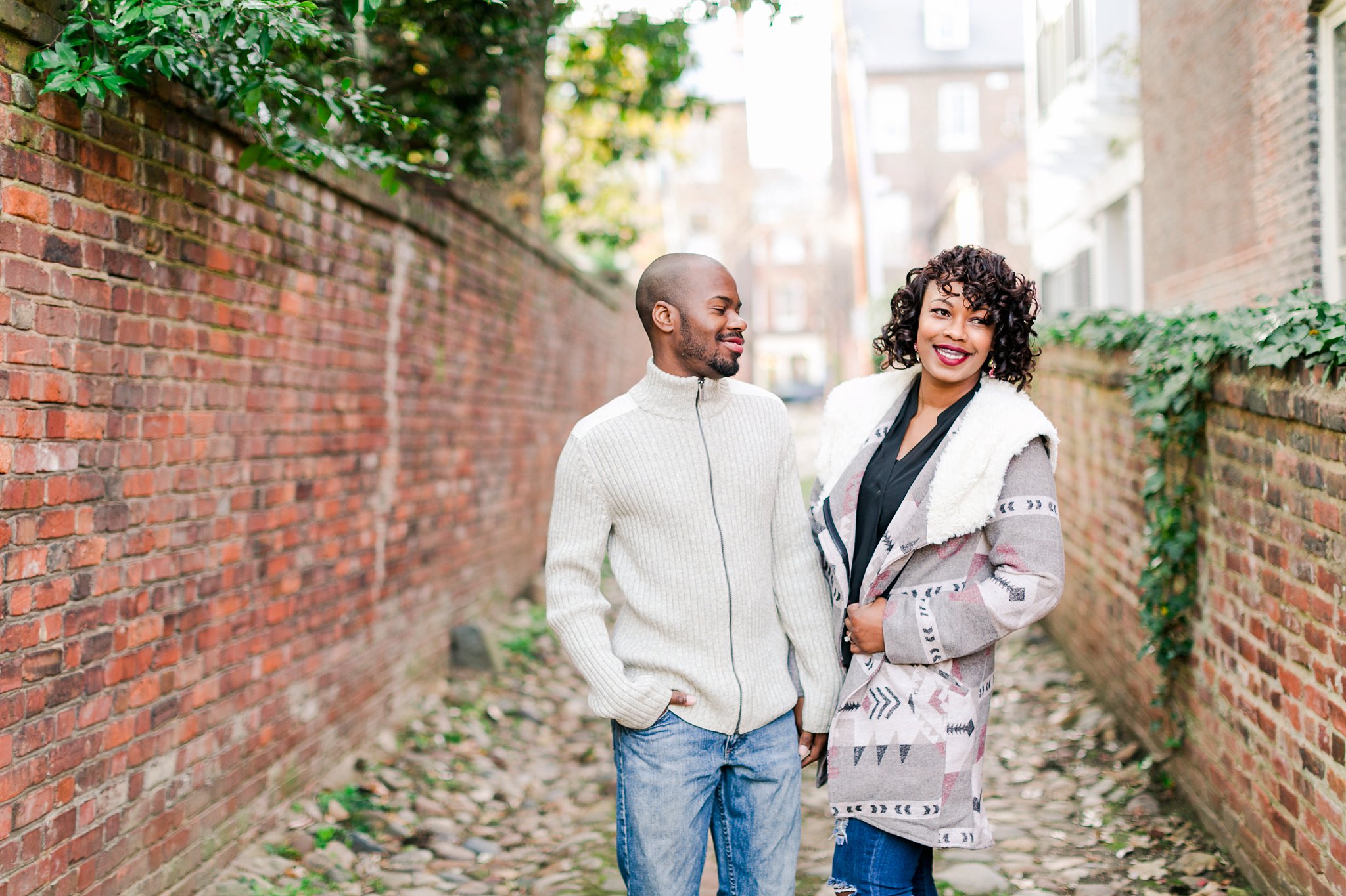 Old Town Alexandria Engagement Photos Northern Virginia Wedding Photographer Megan Kelsey Photography