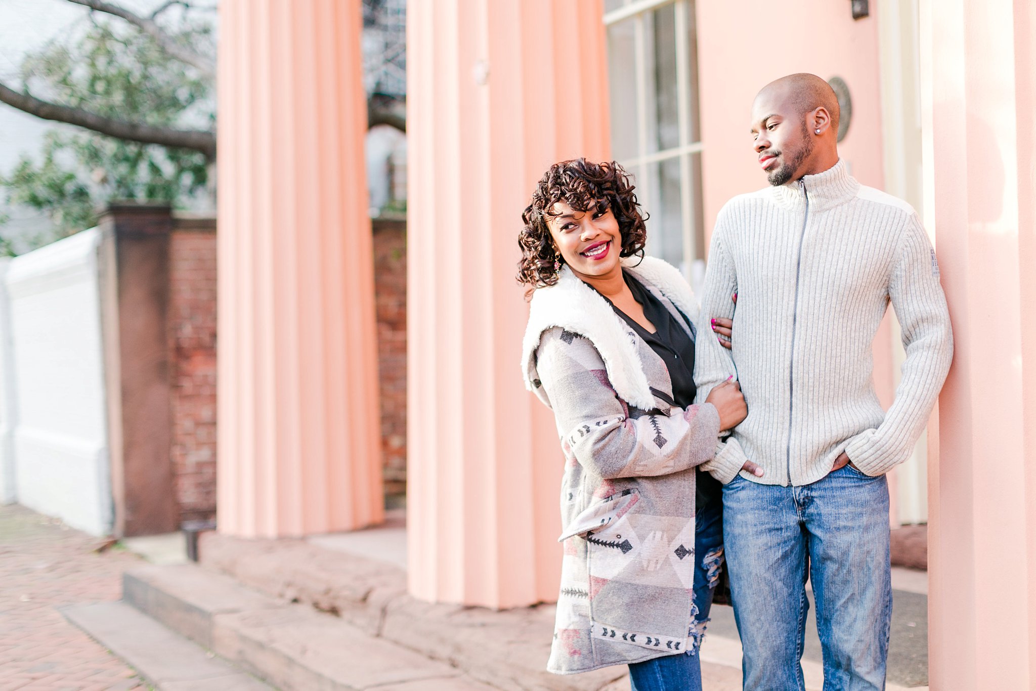 Old Town Alexandria Engagement Photos Northern Virginia Wedding Photographer Megan Kelsey Photography