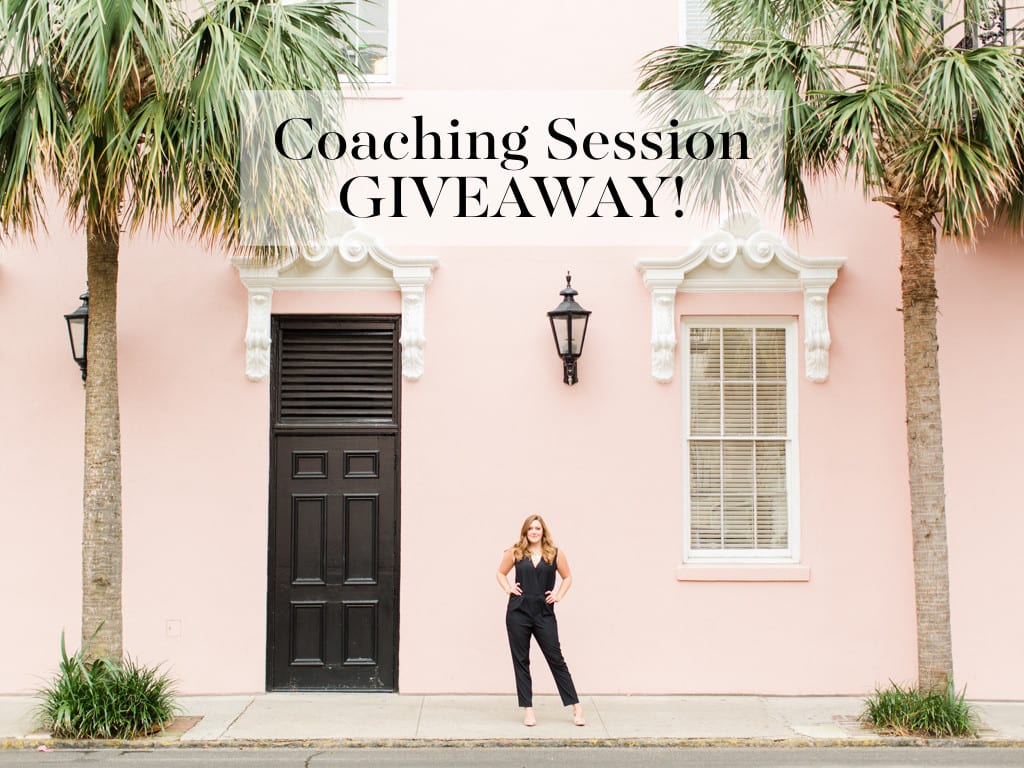 Coaching Session Giveaway 1.001