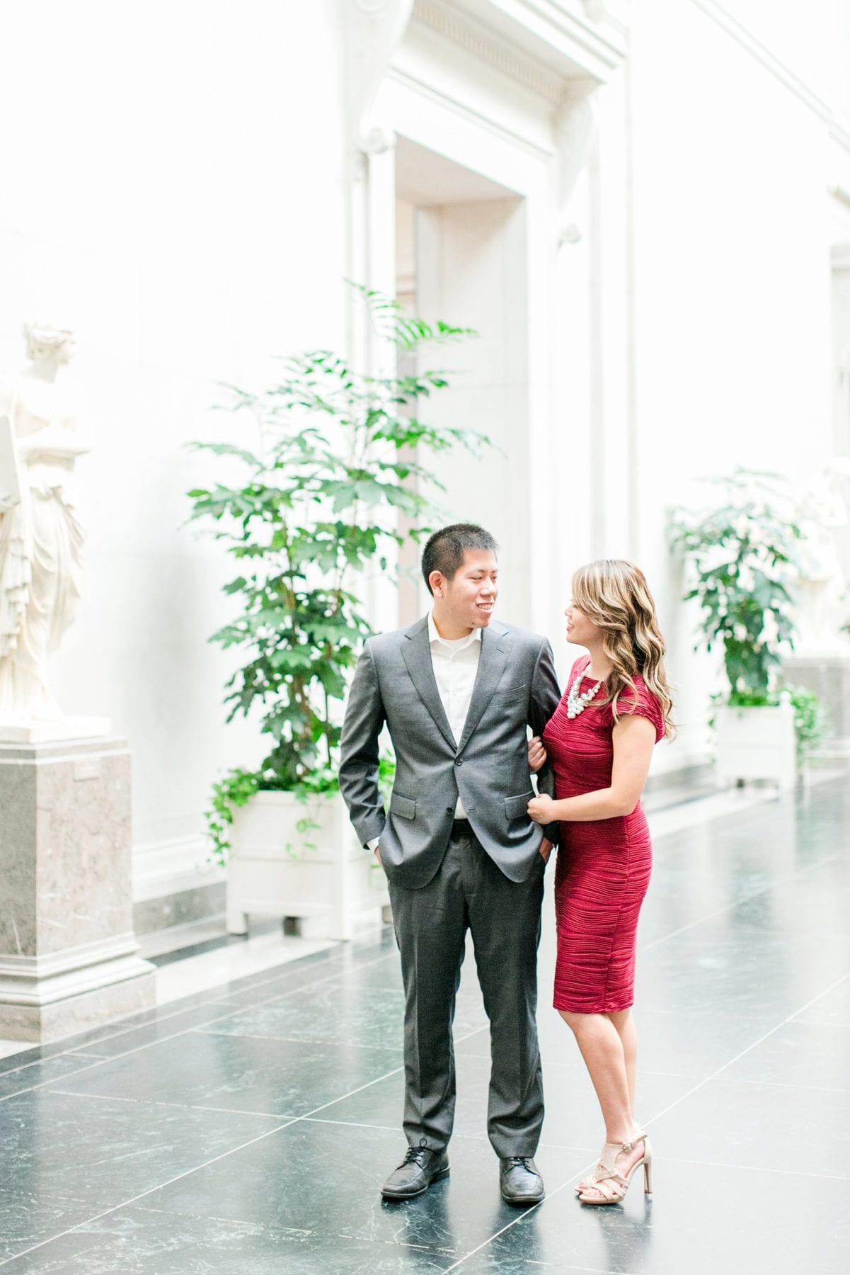 National Gallery of Art Engagement Photos Megan Kelsey Photography Washington DC Wedding Photographer Sy-yu & Anthony-108.jpg