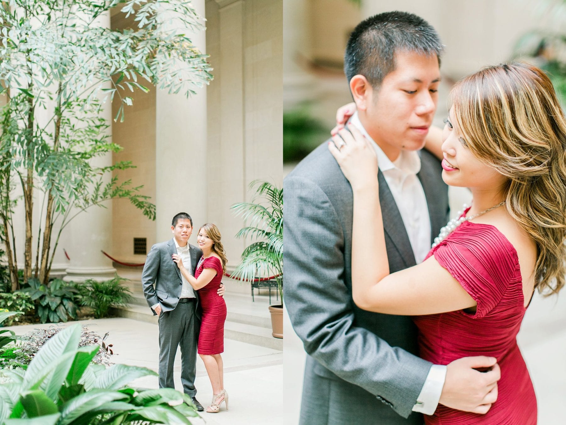 National Gallery of Art Engagement Photos Megan Kelsey Photography Washington DC Wedding Photographer Sy-yu & Anthony-151.jpg