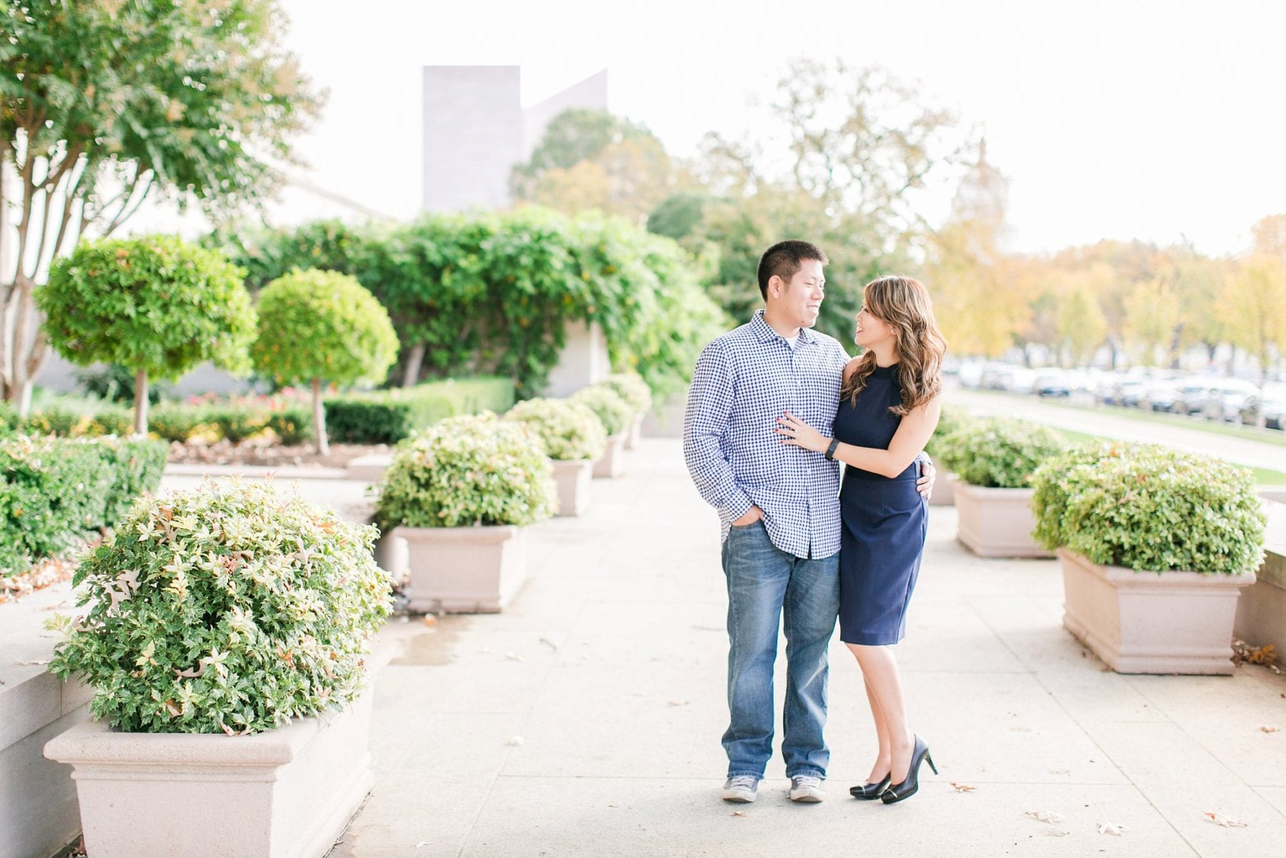 National Gallery of Art Engagement Photos Megan Kelsey Photography Washington DC Wedding Photographer Sy-yu & Anthony-2.jpg