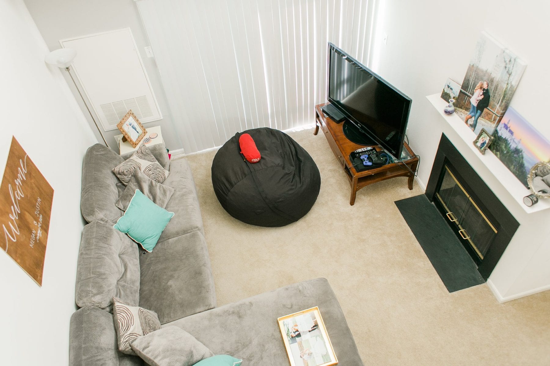 Our First Apartment Simple Newlywed Home Style Justin & Megan Kelsey Photography-1