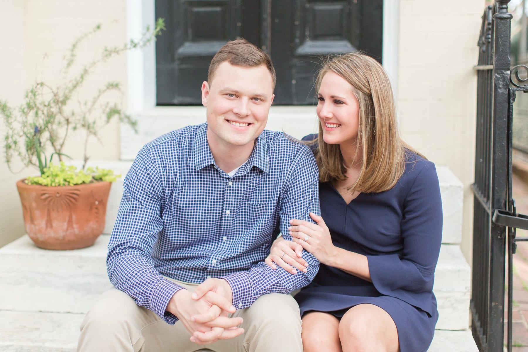 Springtime Old Town Alexandria Engagement Session Matt & Maxie Megan Kelsey Photography-106.jpg