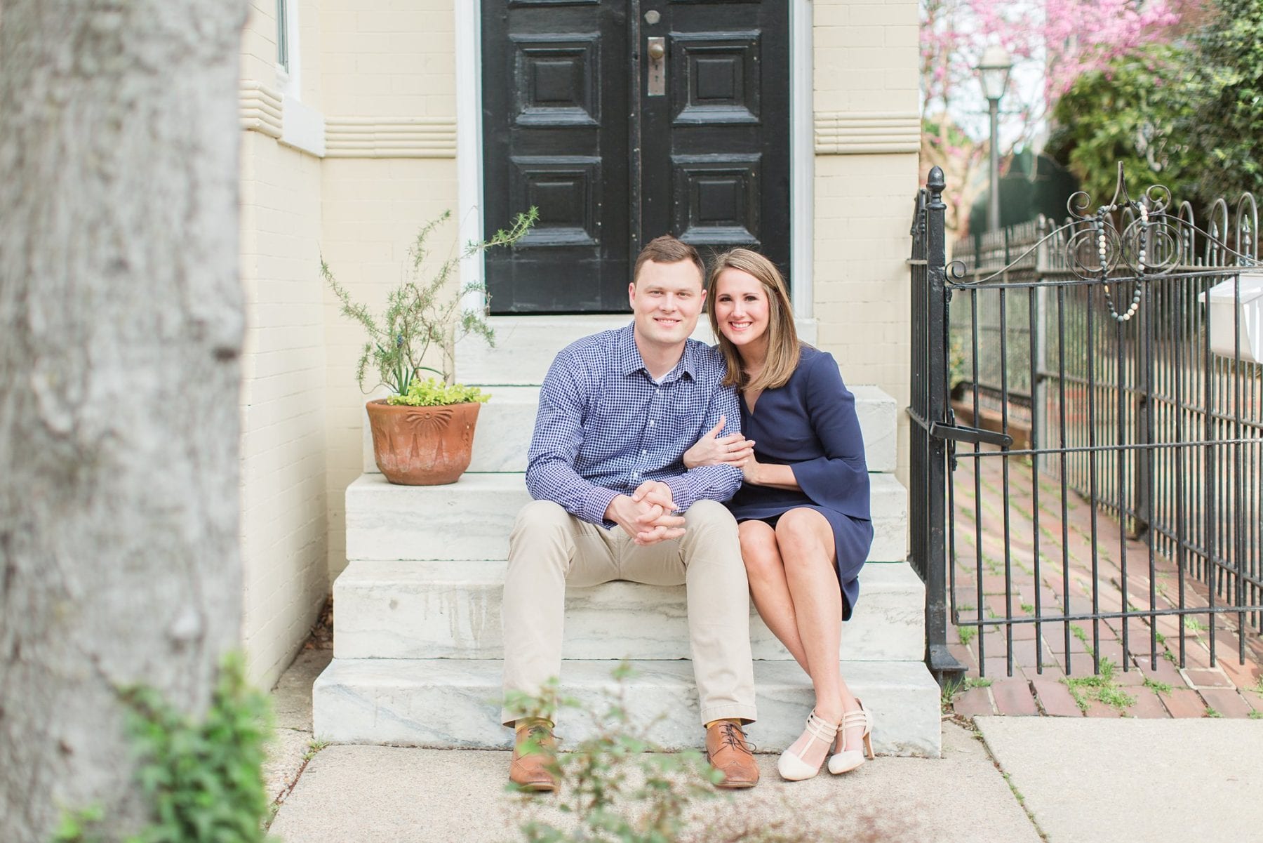 Springtime Old Town Alexandria Engagement Session Matt & Maxie Megan Kelsey Photography-110.jpg