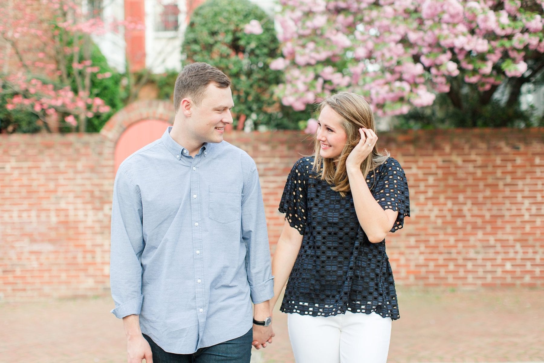 Springtime Old Town Alexandria Engagement Session Matt & Maxie Megan Kelsey Photography-194.jpg