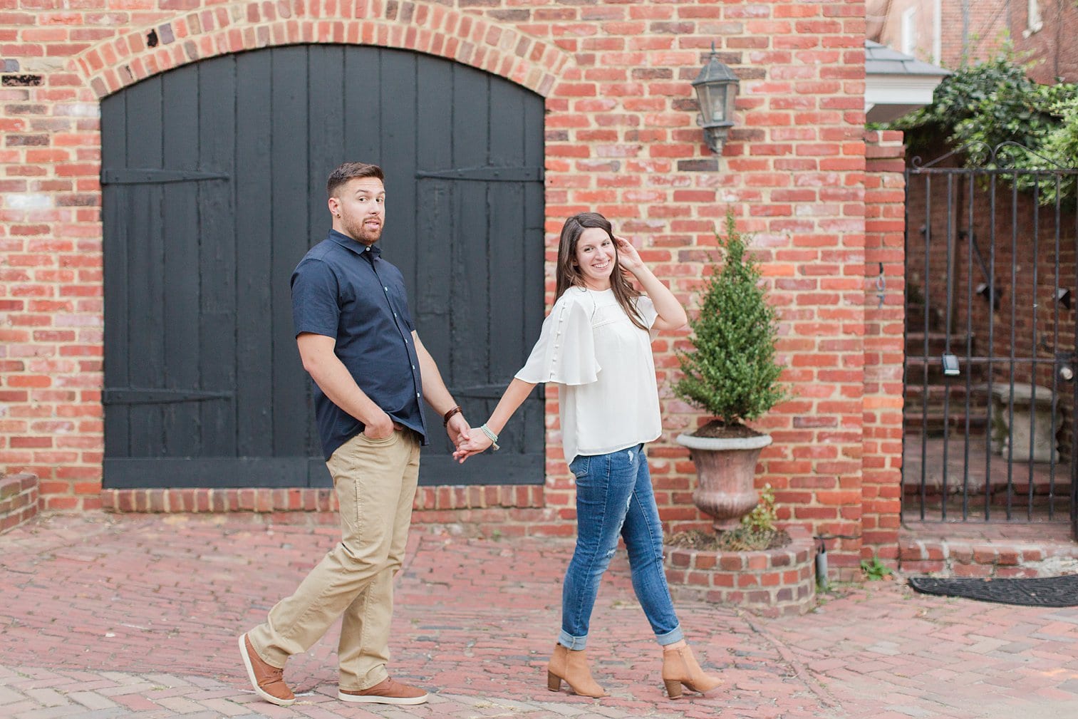 Fall Old Town Alexandria Engagement Photos Megan Kelsey Photography Virginia Wed-0002.jpg