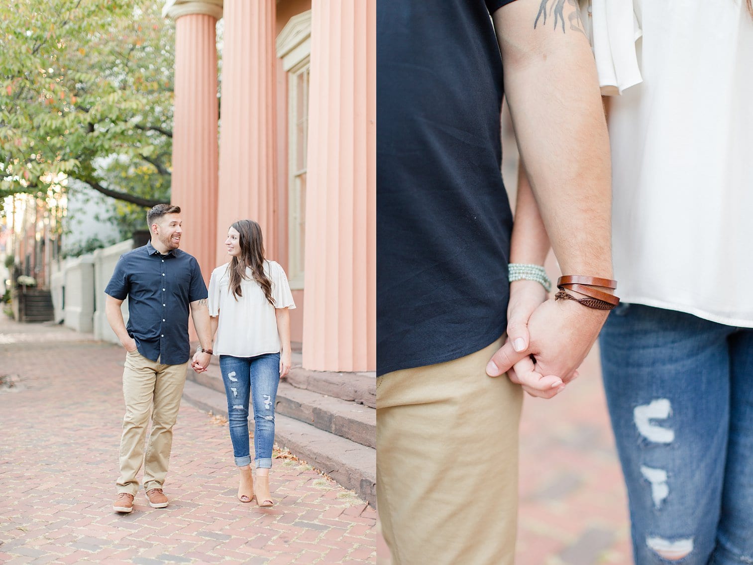 Fall Old Town Alexandria Engagement Photos Megan Kelsey Photography Virginia Wed-0005.jpg