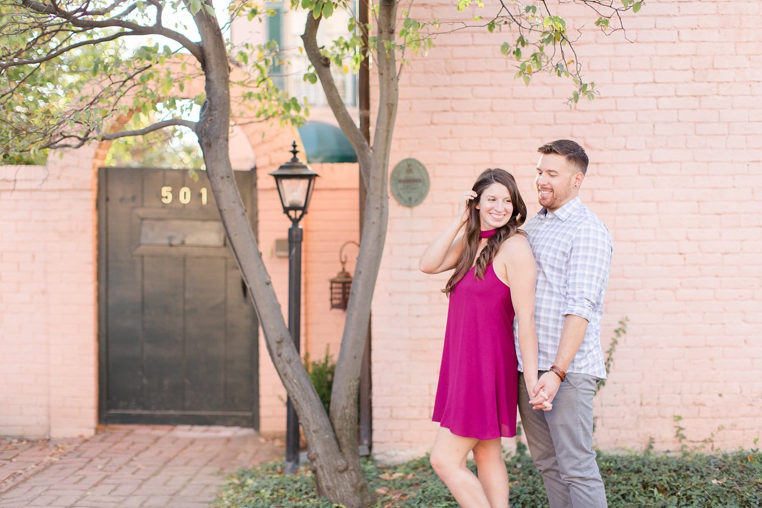 Fall Old Town Alexandria Engagement Photos Megan Kelsey Photography Virginia Wed-0018.jpg