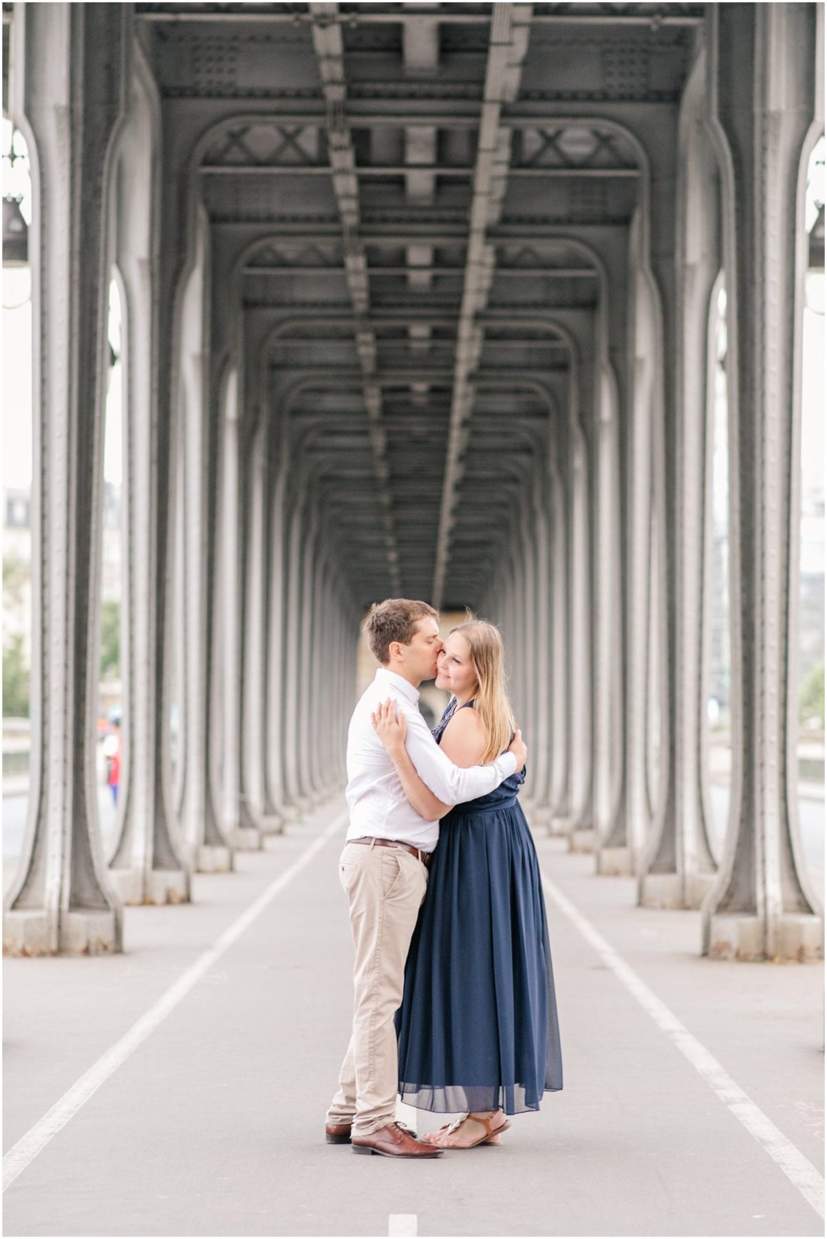 Paris Engagement Photos Trocadero Gardens France Wedding Photographer