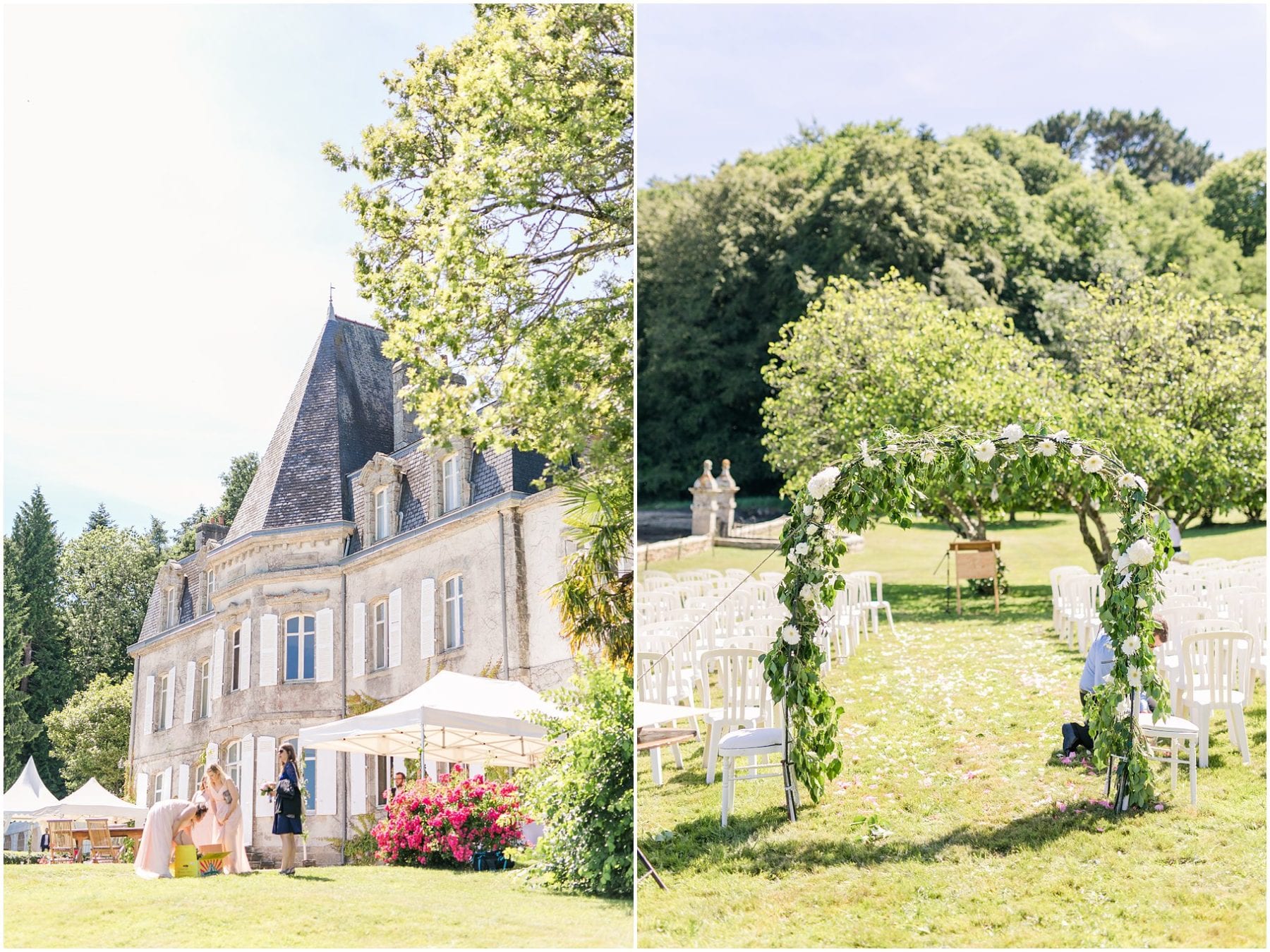 Manoir de Kerouzien Wedding Plomelin Quimper France Wedding Photographer Brittany France Wedding French Wedding Megan Kelsey Photography