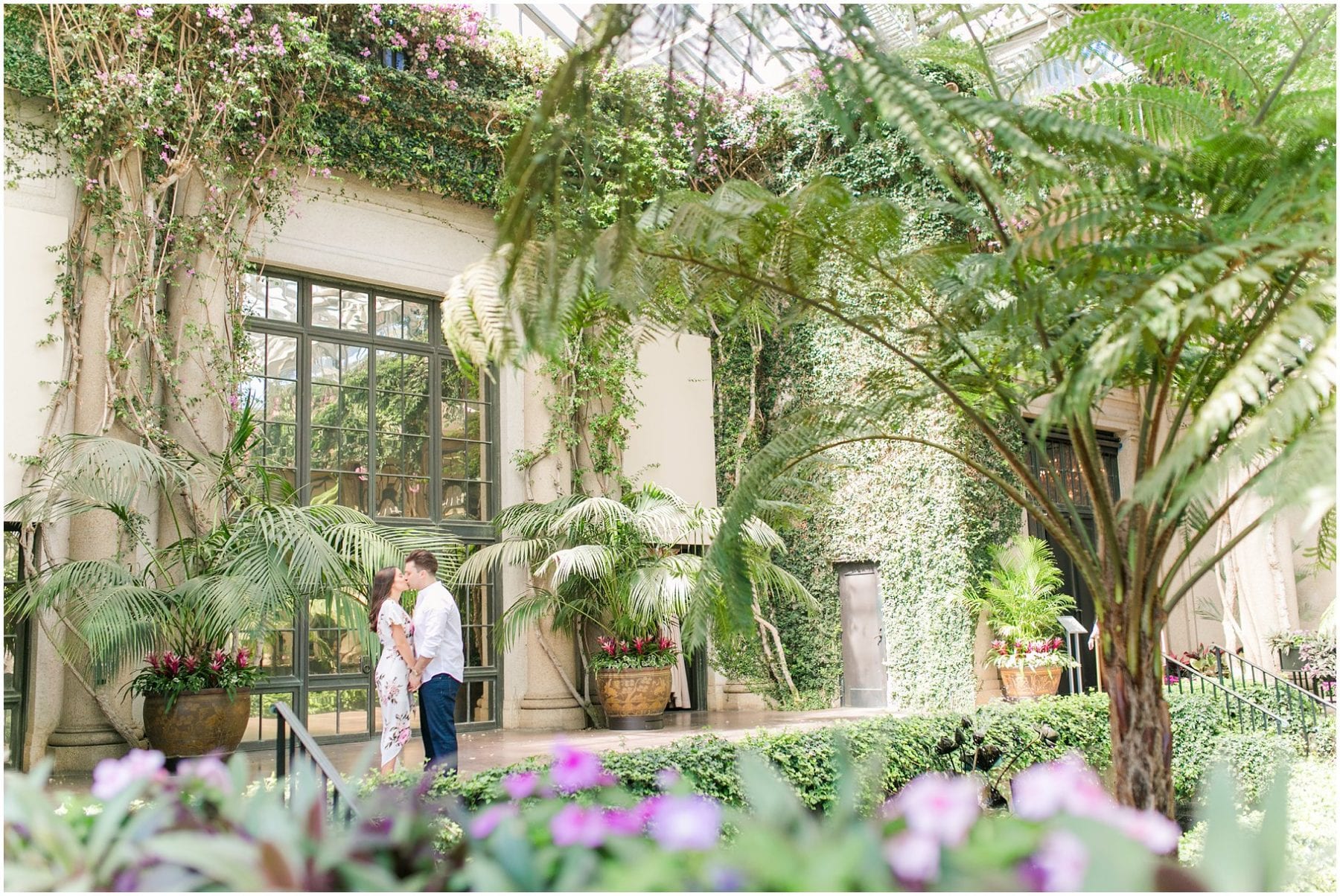 Longwood Gardens Engagement Photos Pennsylvania Wedding Photographer Megan Kelsey Photography-84.jpg