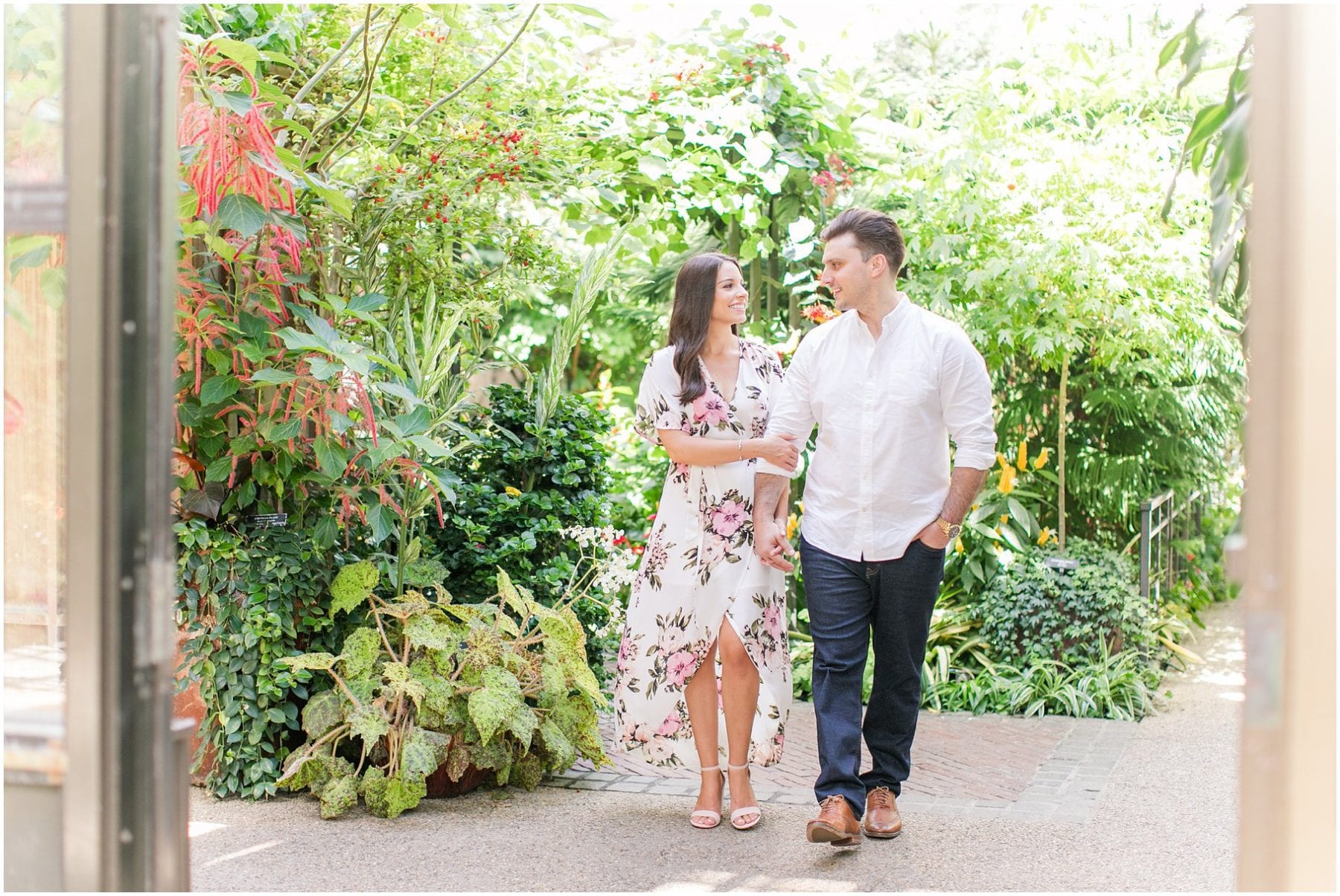 Longwood Gardens Engagement Photos Pennsylvania Wedding Photographer Megan Kelsey Photography-94.jpg