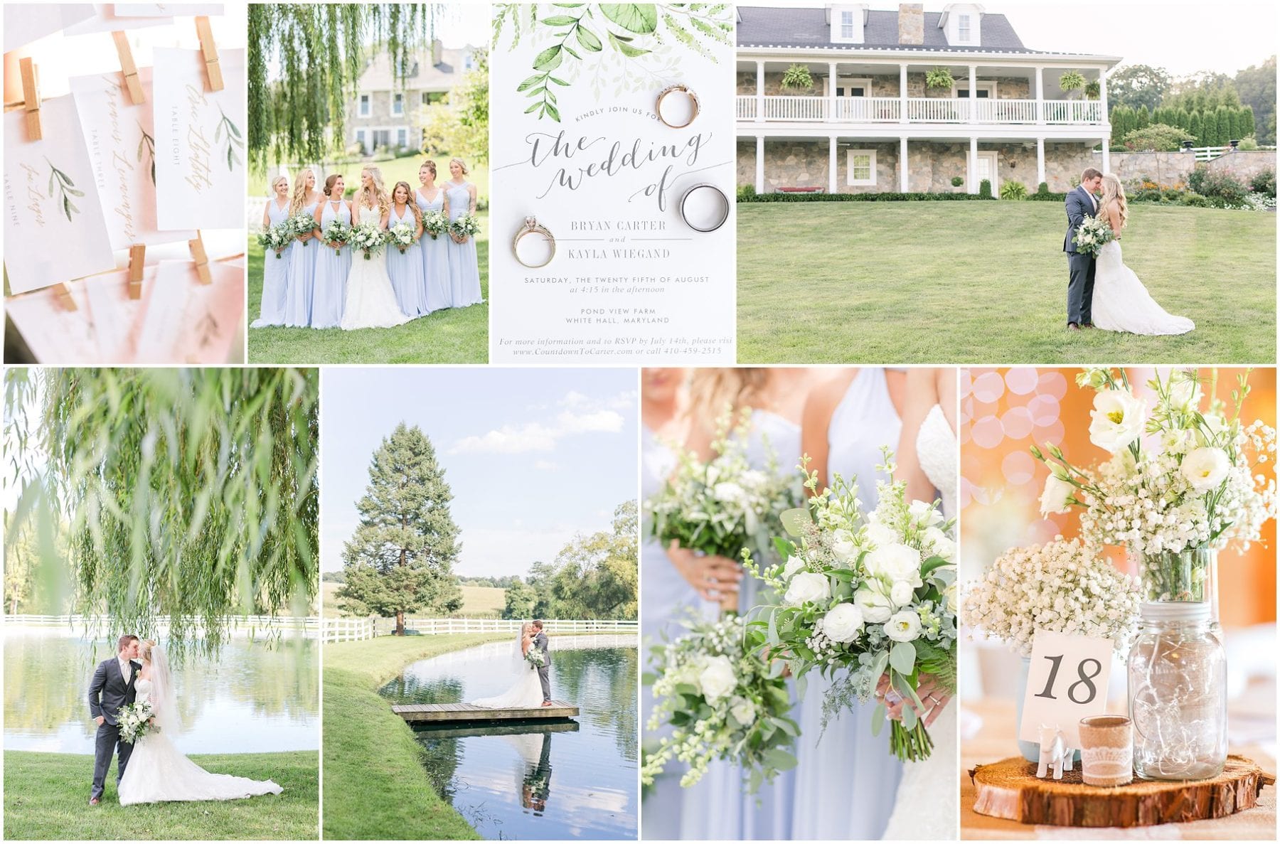 Pond View Farm wedding