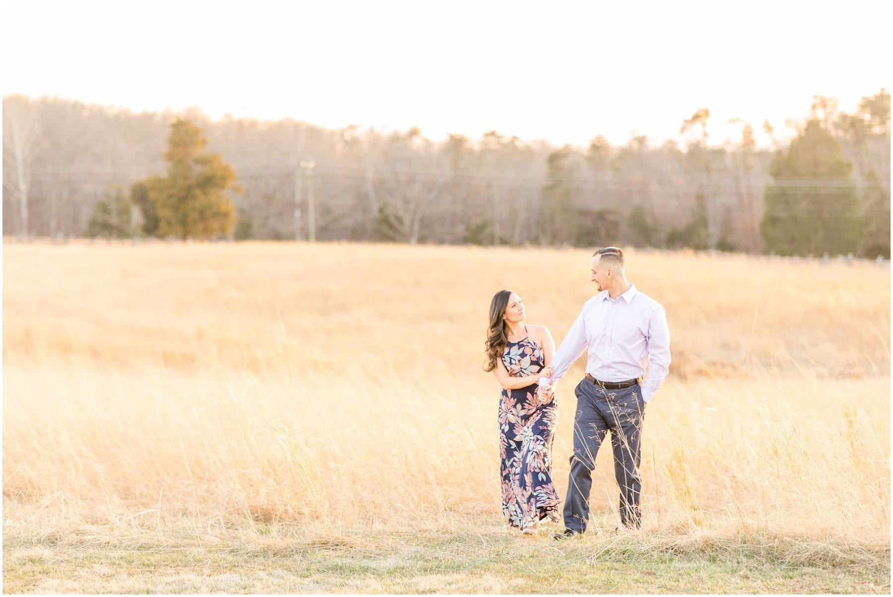 Manassas Battlefield Engagement Photos Megan Kelsey Photography