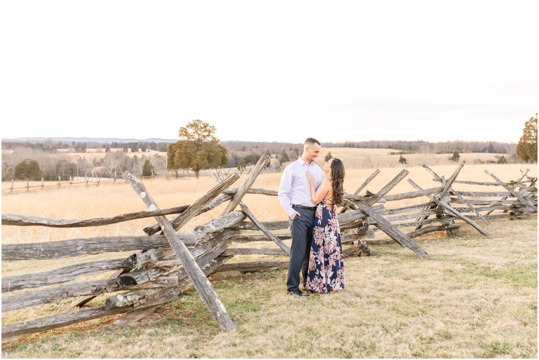 Manassas Battlefield Engagement Photos Megan Kelsey Photography