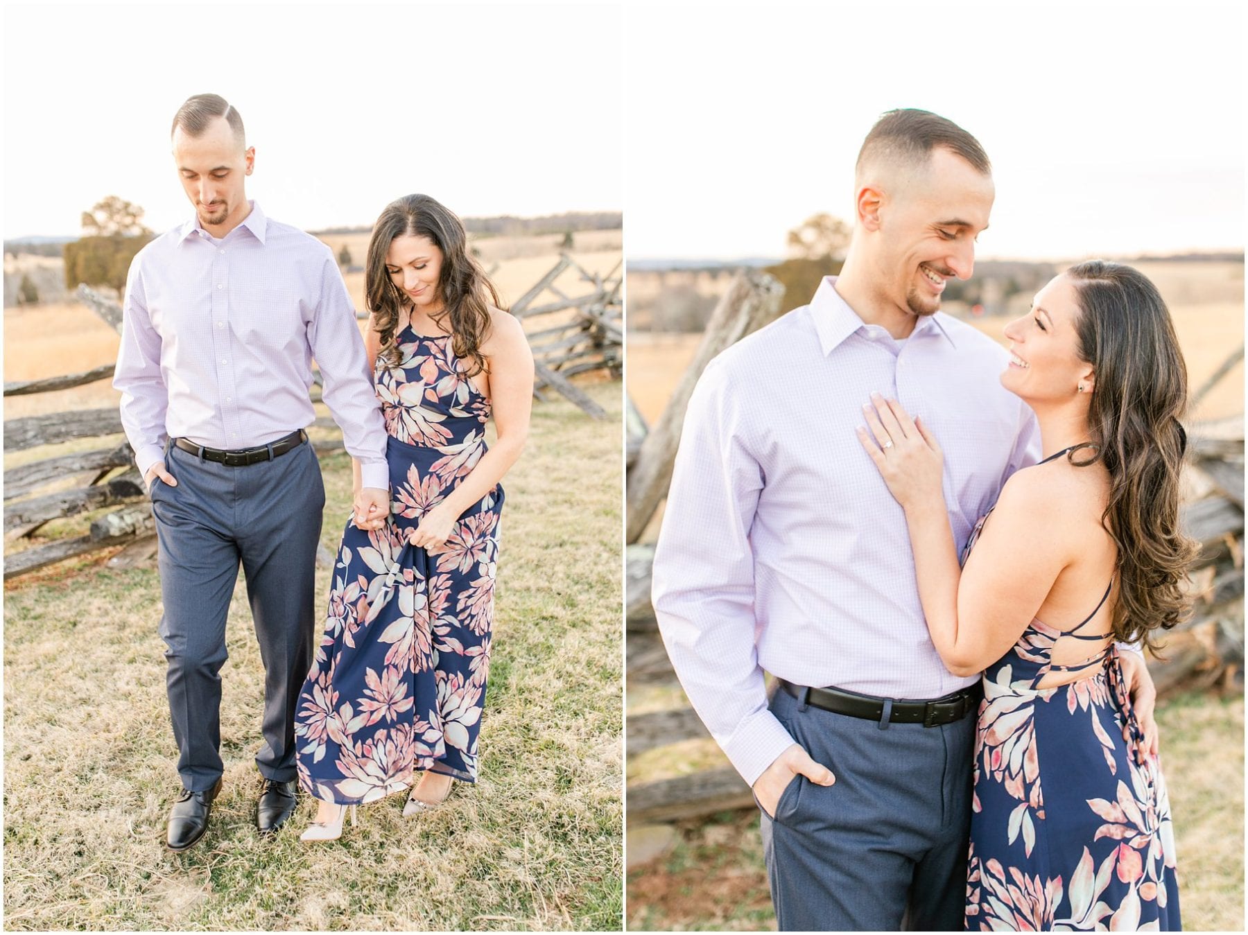 Manassas Battlefield Engagement Photos Megan Kelsey Photography