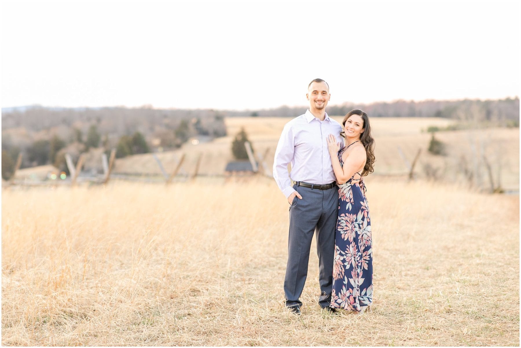 Manassas Battlefield Engagement Photos Megan Kelsey Photography