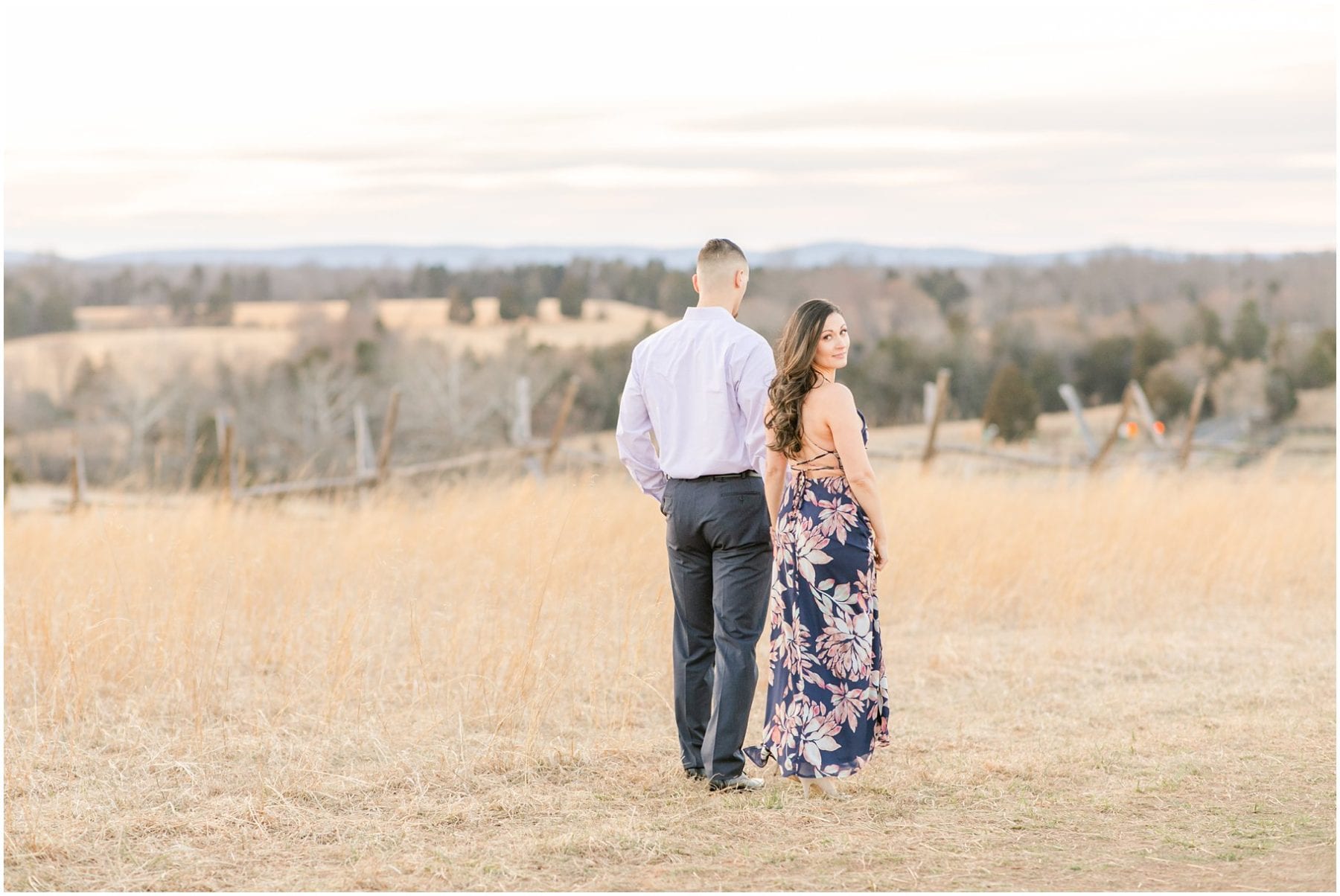 Manassas Battlefield Engagement Photos Megan Kelsey Photography